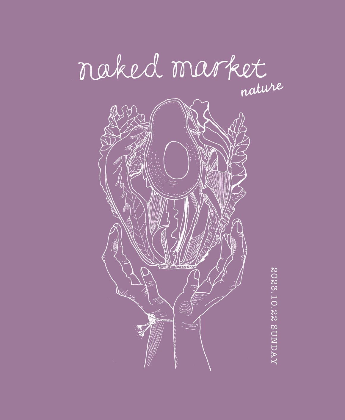 10/22(sun)naked marketに出店します【京都】