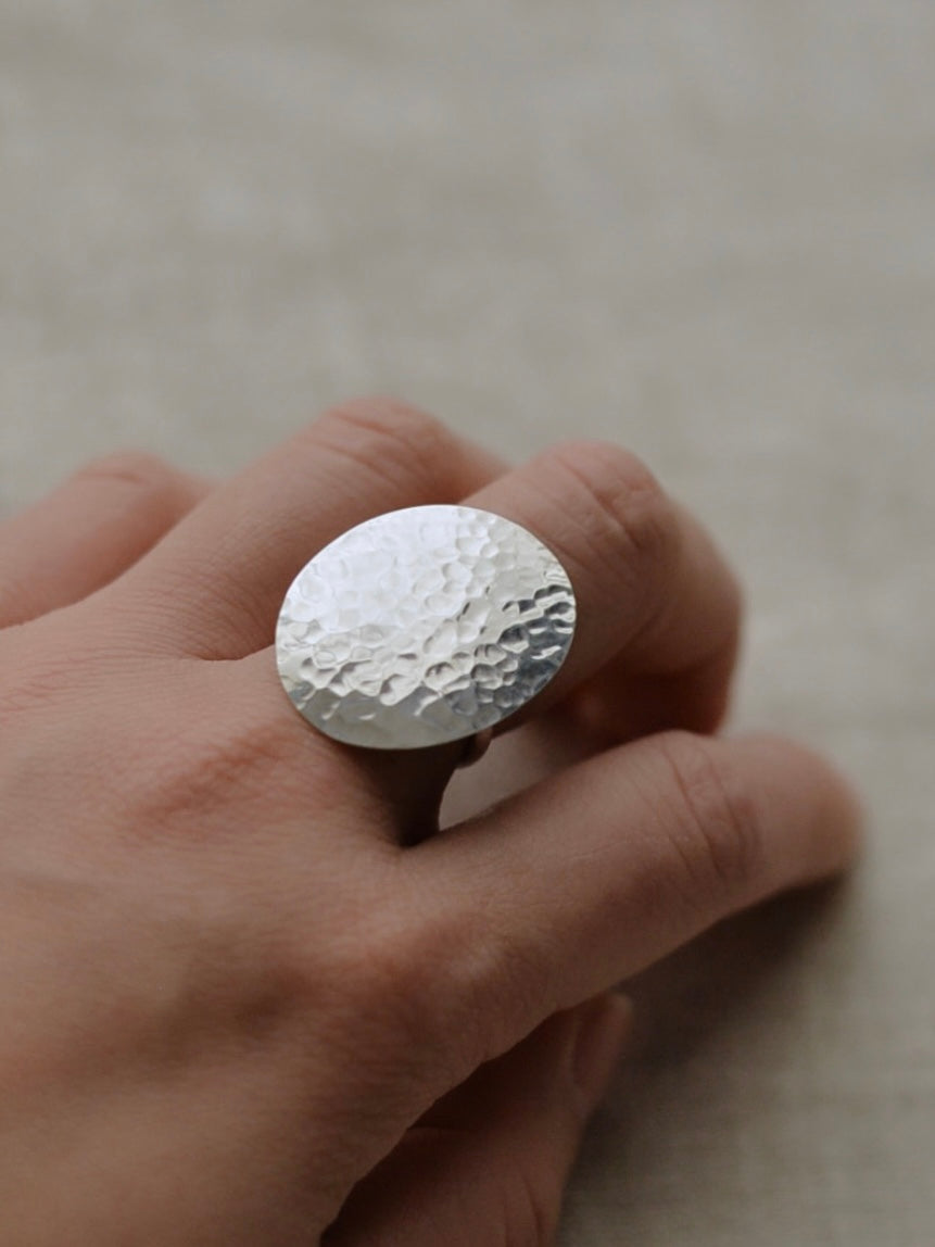 Mexican Silver925 オーバルリング