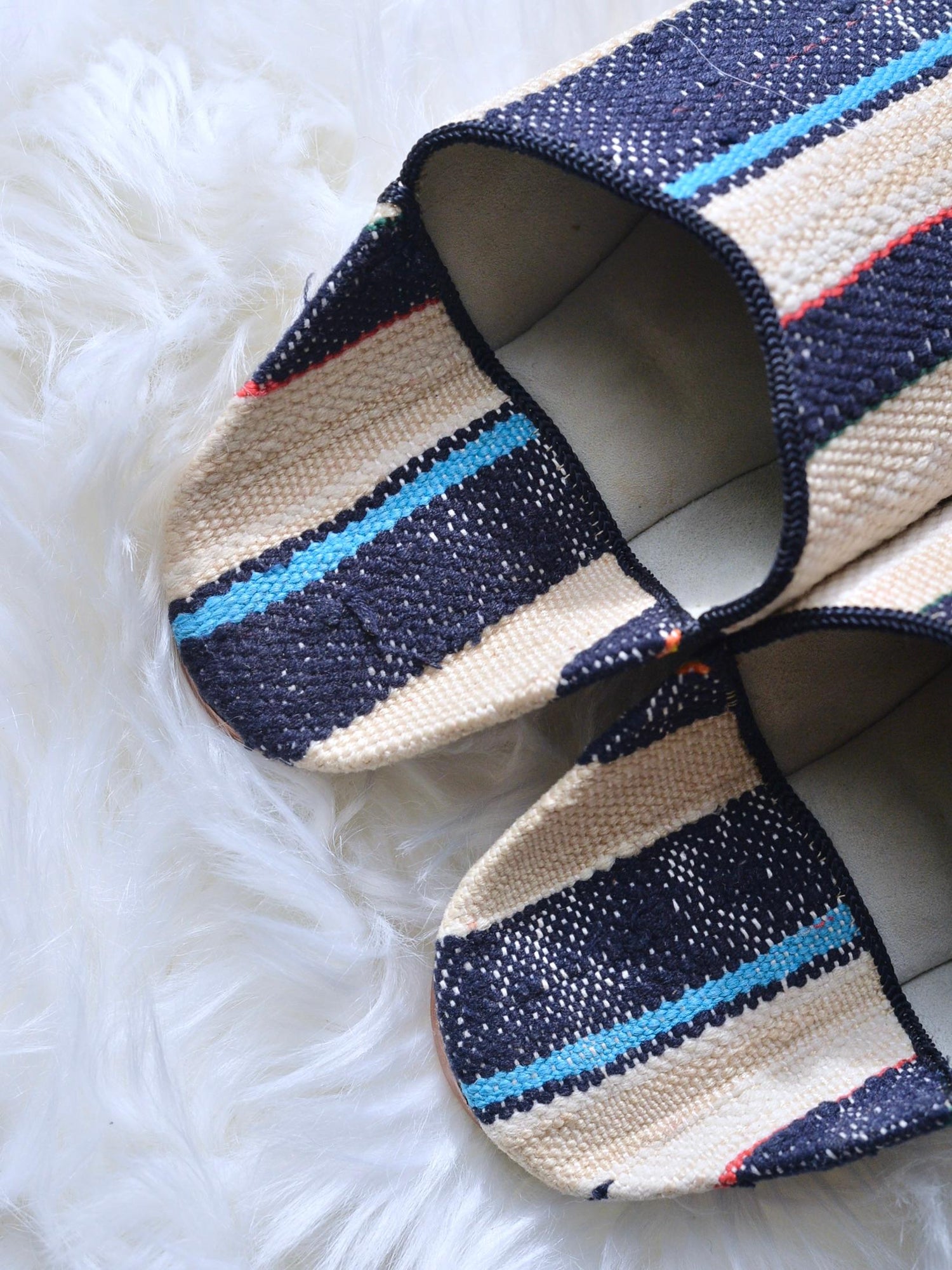 ヴィンテージHIKE 外履きバブーシュ(約23.5~24cm)