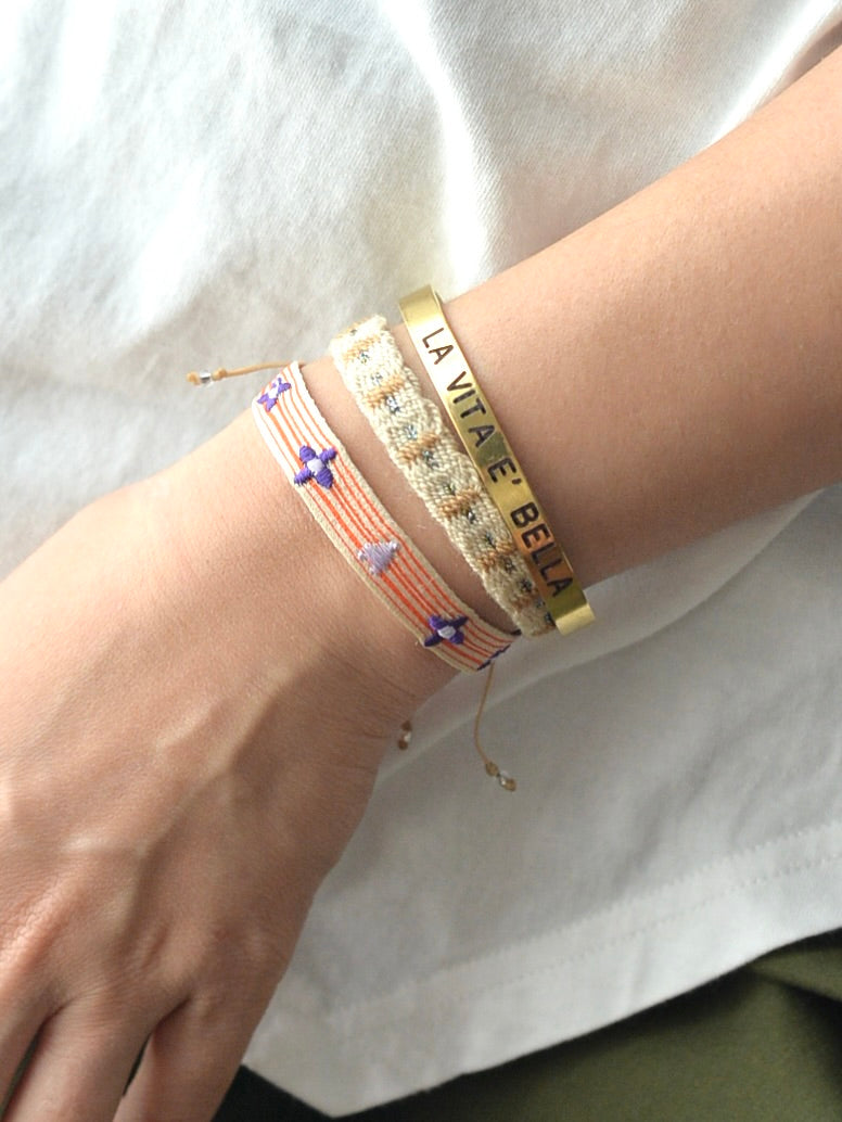 刻印入り 真鍮 バングル