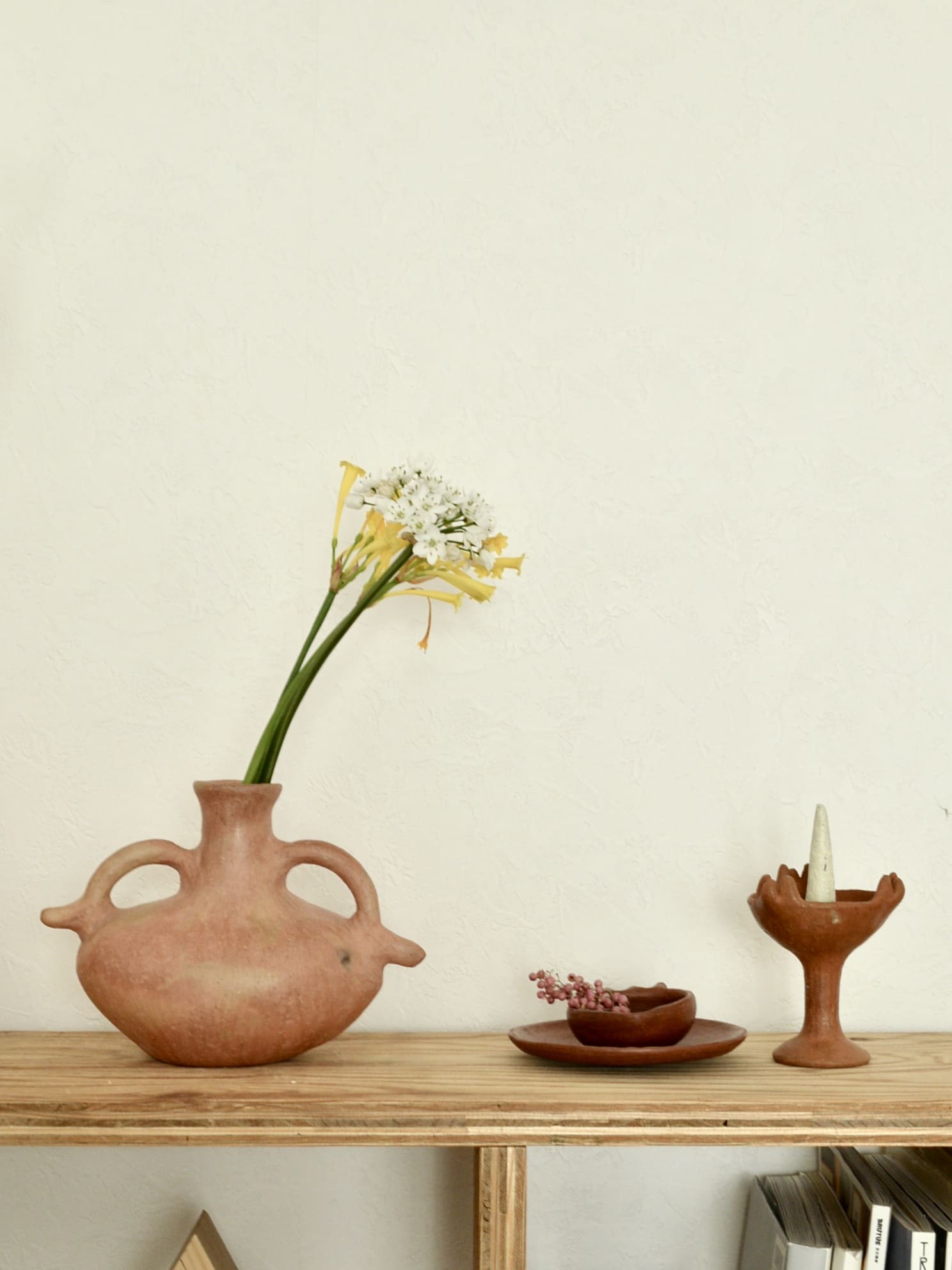 メキシコ オブジェ フラワーベース