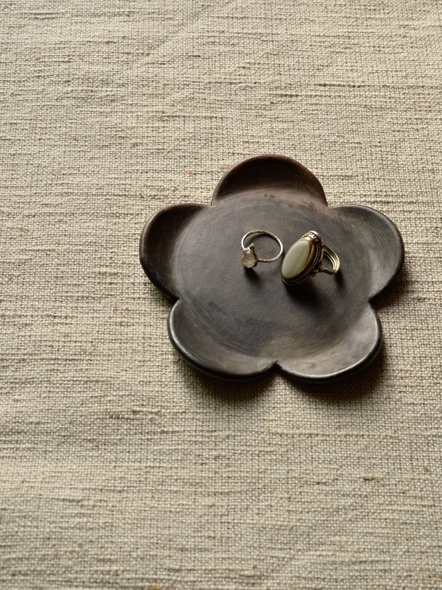 メキシコ お花の小皿