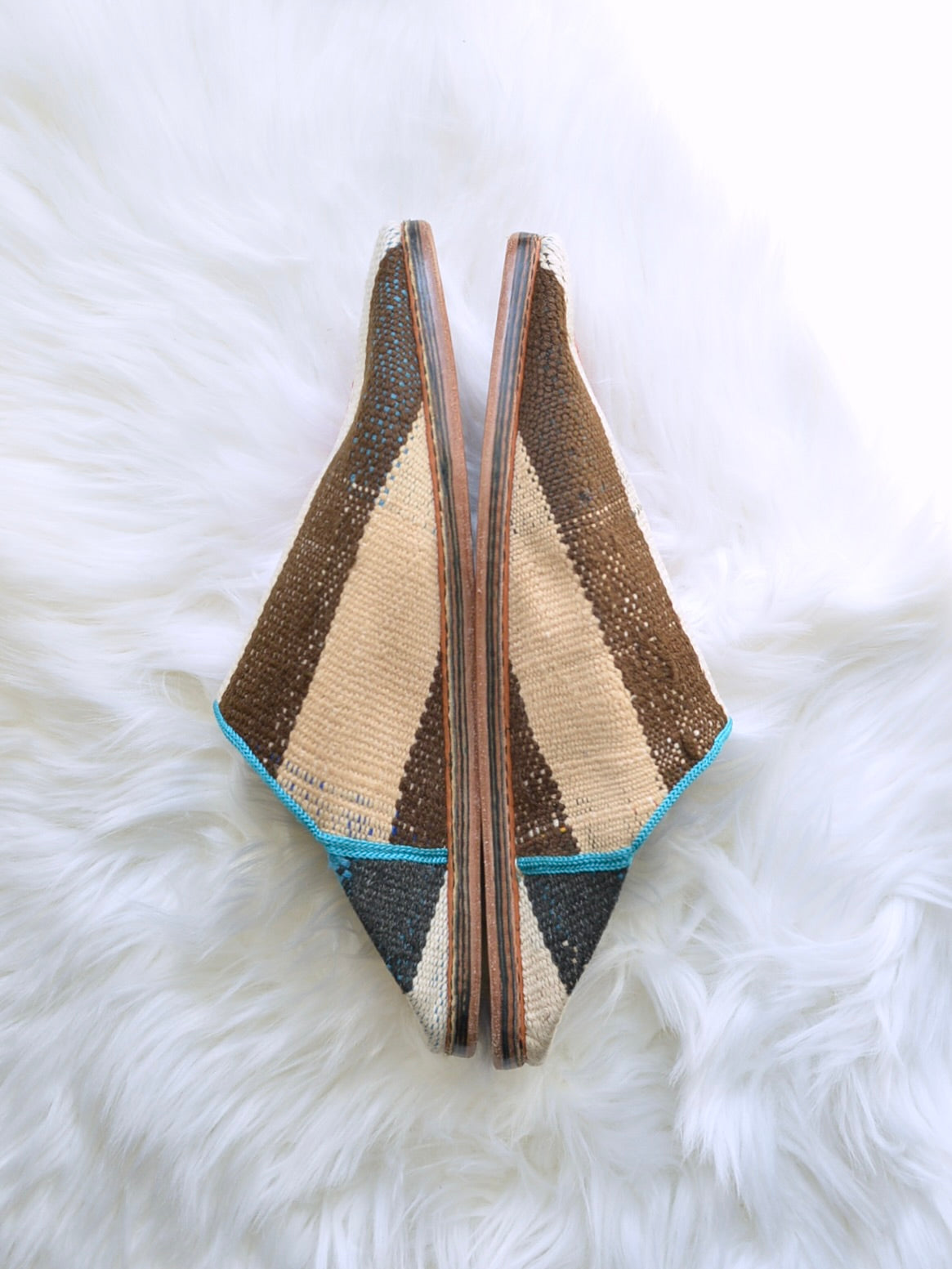 ヴィンテージHIKE 外履きバブーシュ(約24.5cm)