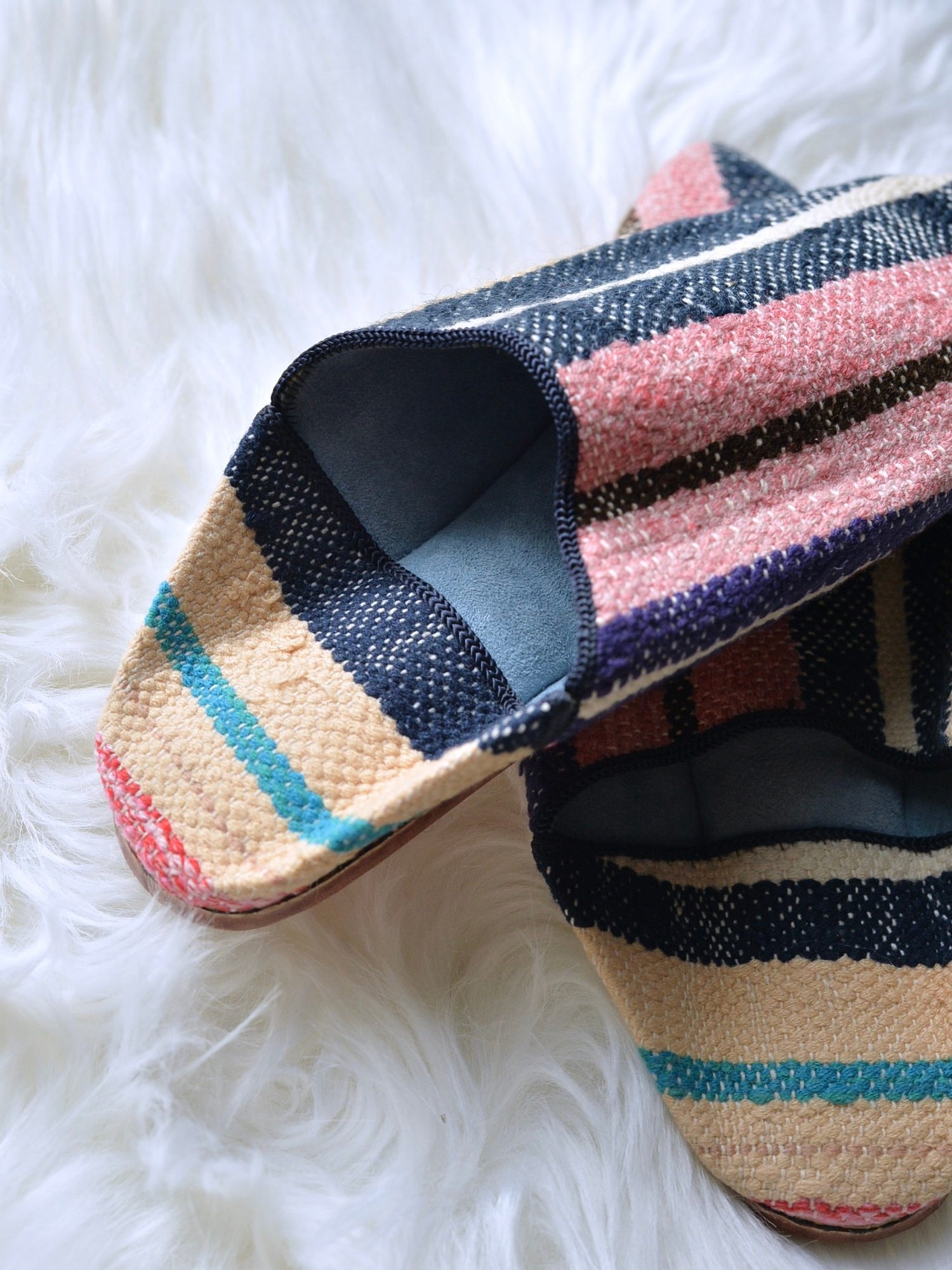 ヴィンテージHIKE 外履きバブーシュ(約23.5~24cm)