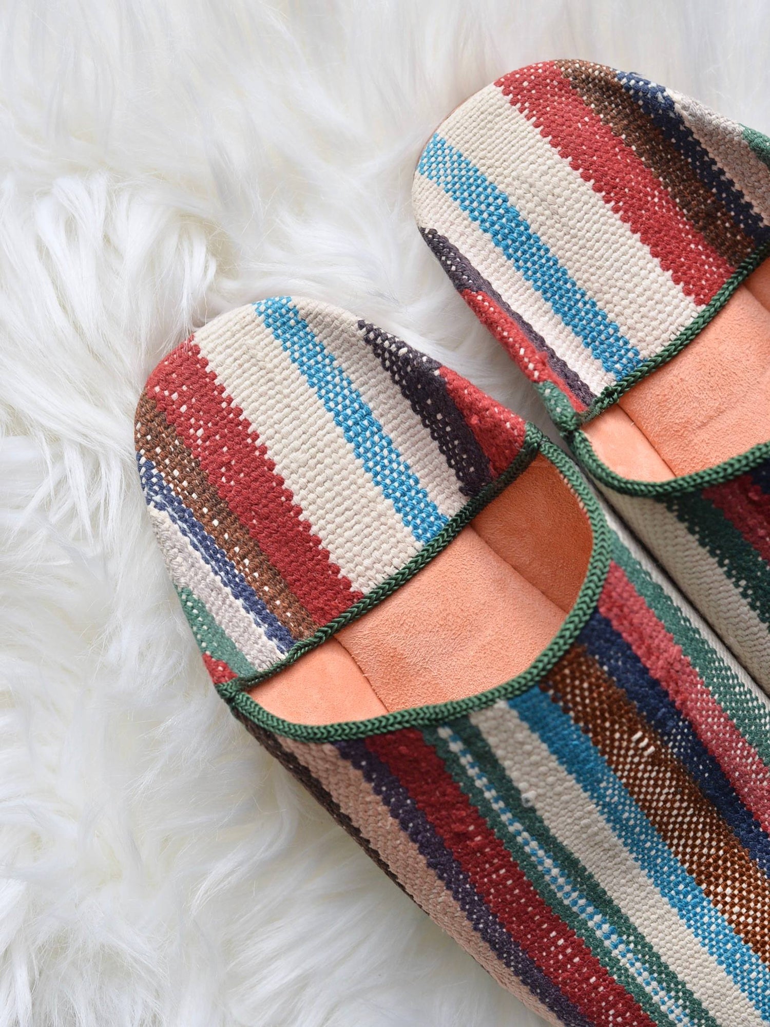 ヴィンテージHIKE 外履きバブーシュ(約24cm)