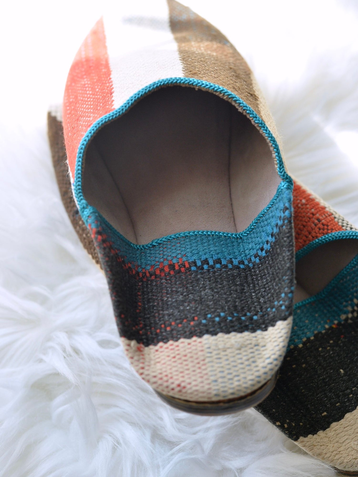 ヴィンテージHIKE 外履きバブーシュ(約24.5cm)