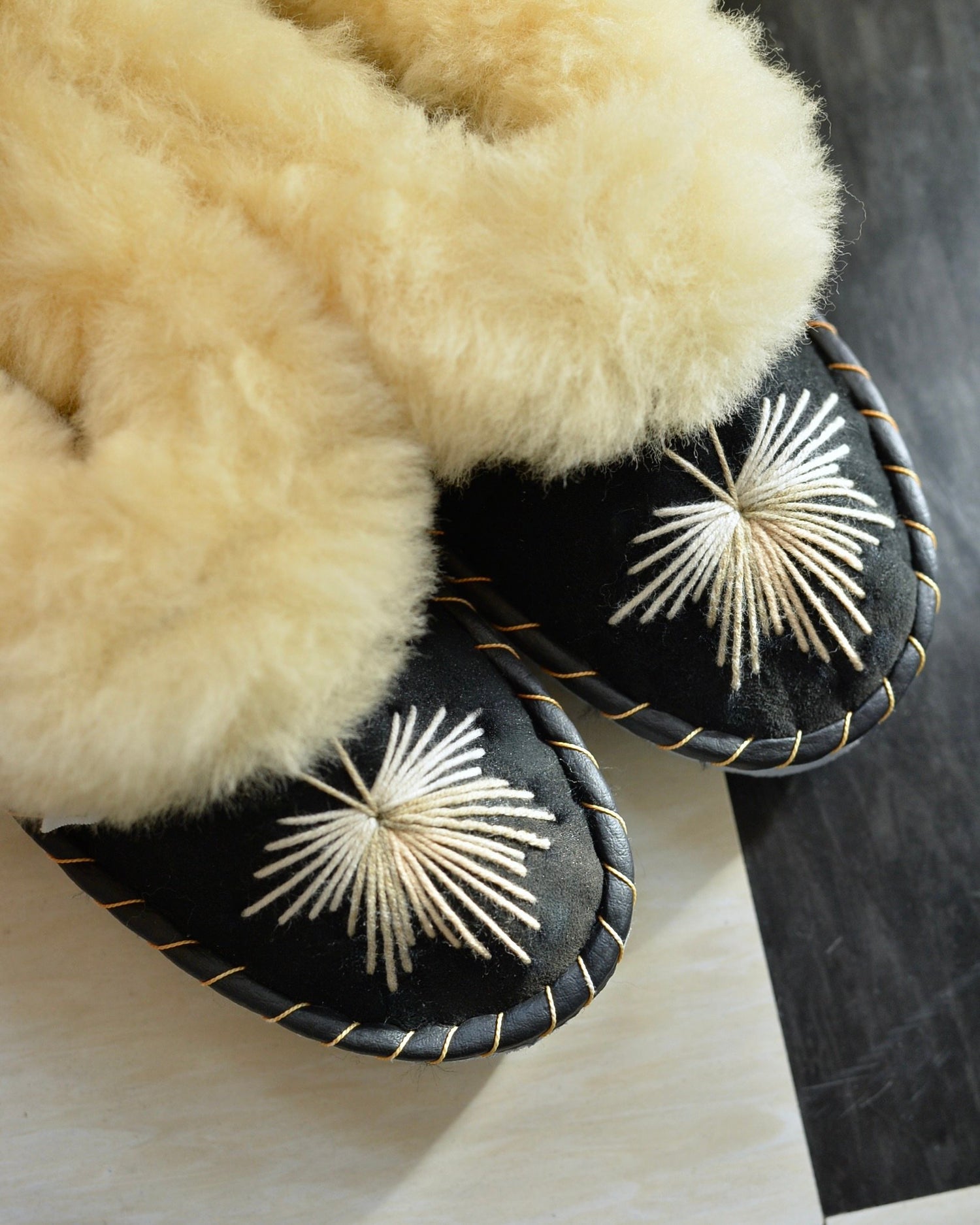 シープスキン ルームシューズ