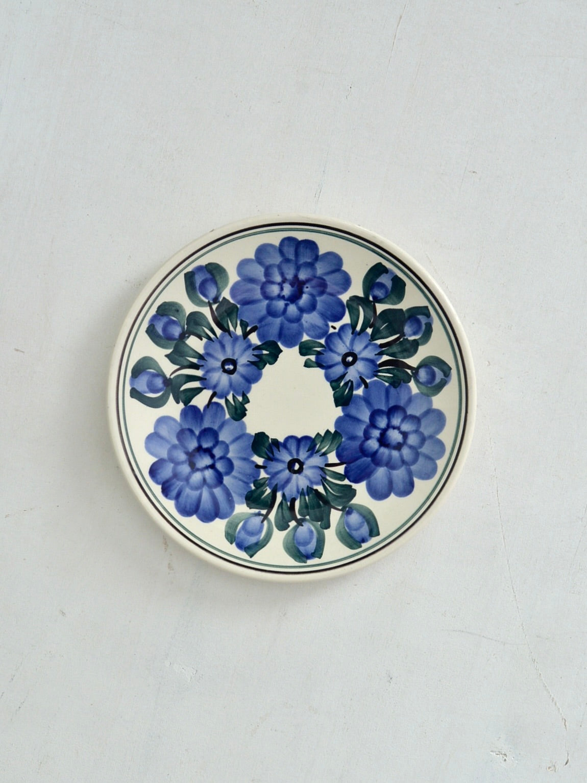 ヴィンテージ ヴウォツワヴェク陶器 プレート 小皿 壁掛け