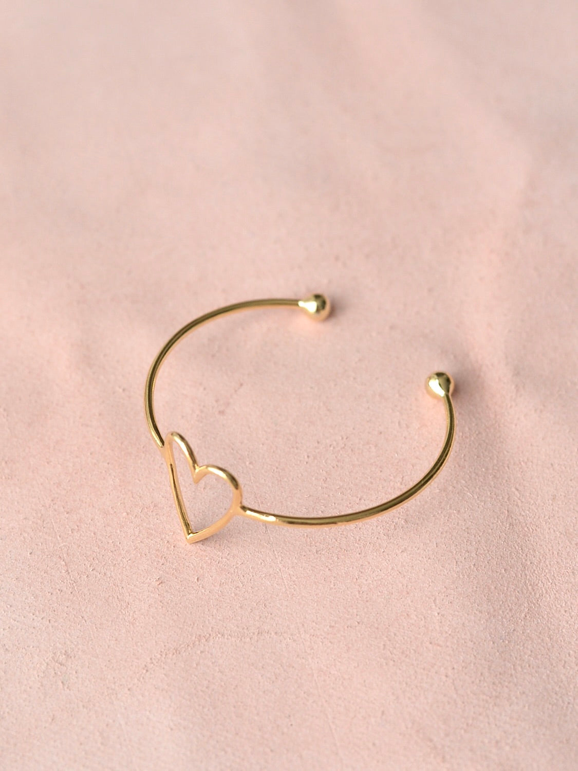 ハートラインバングル