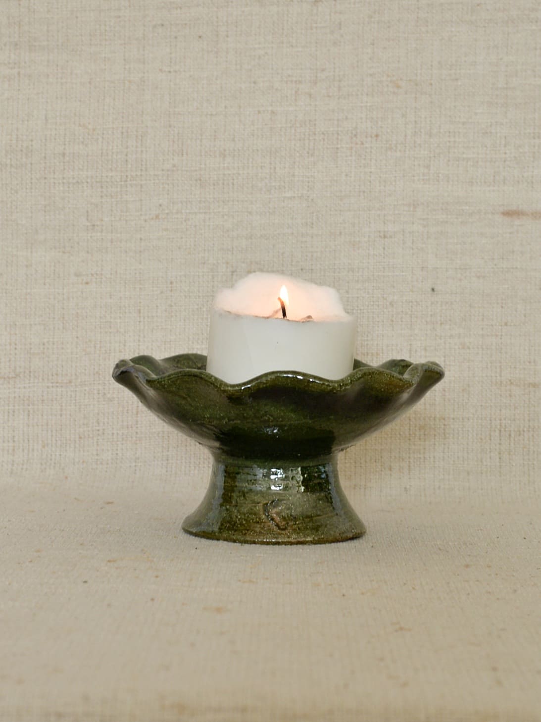 メキシコ 陶器 グリーン