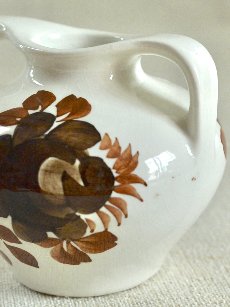 ヴィンテージ ヴウォツワヴェク陶器 フラワーベース