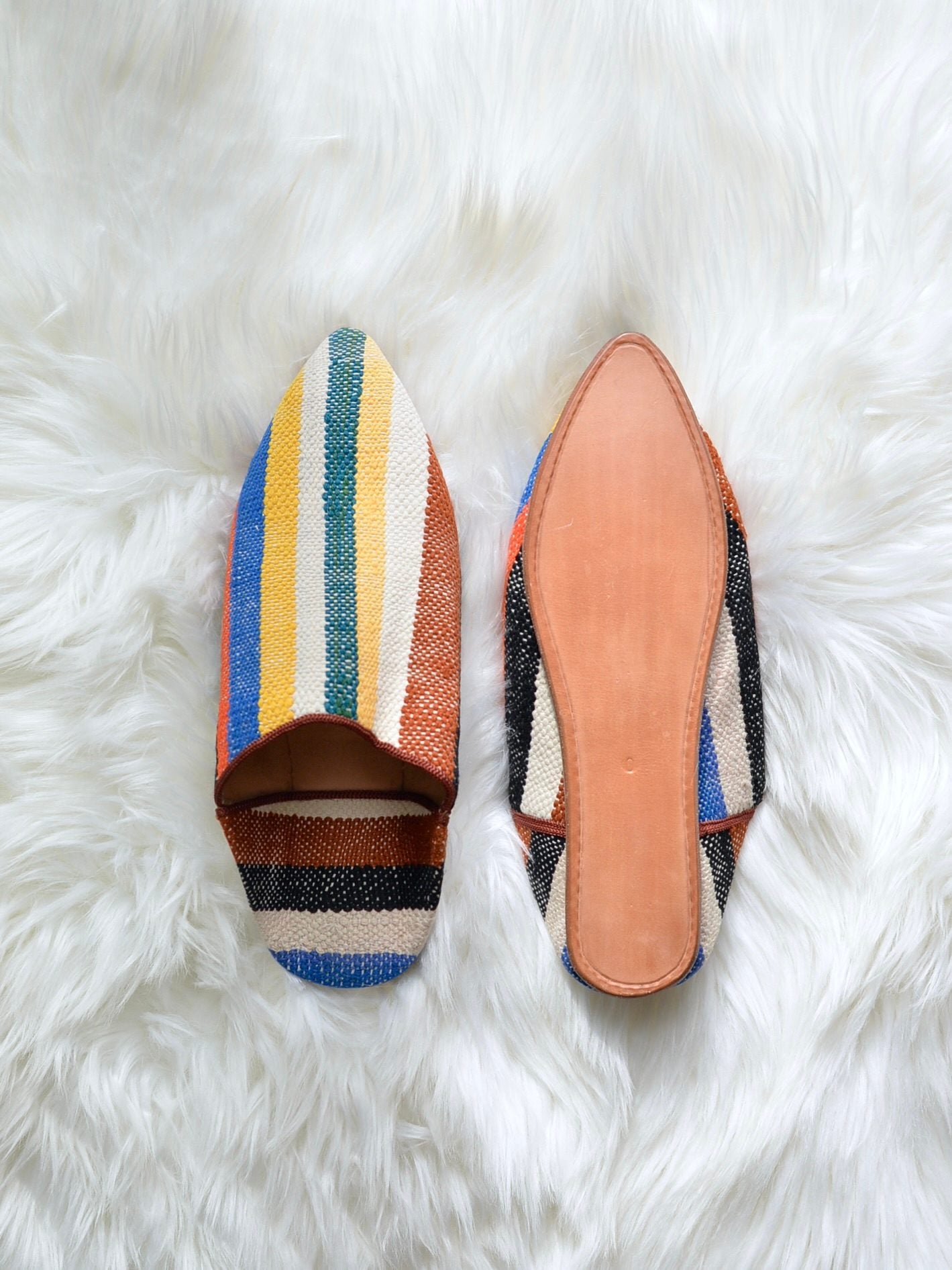 ヴィンテージHIKE 外履きバブーシュ(約24.5cm)