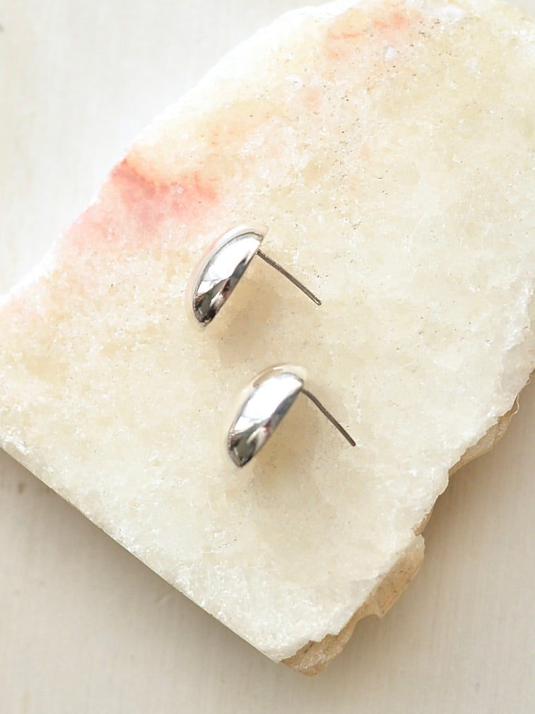 Mexican Silver925 オーバルピアス