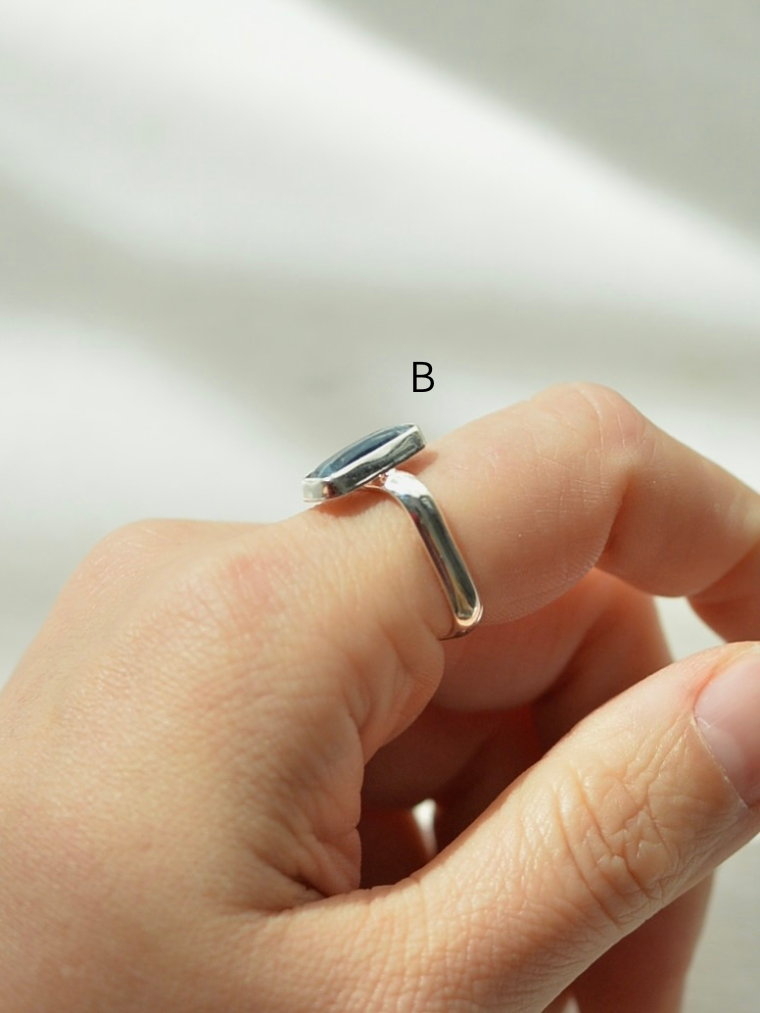 Mexicoアルパカ カイヤナイトリング