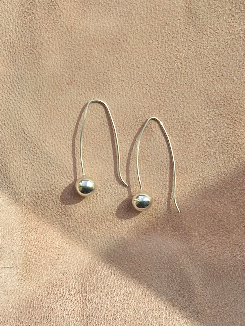 Mexican Silver925 ボールフックピアス