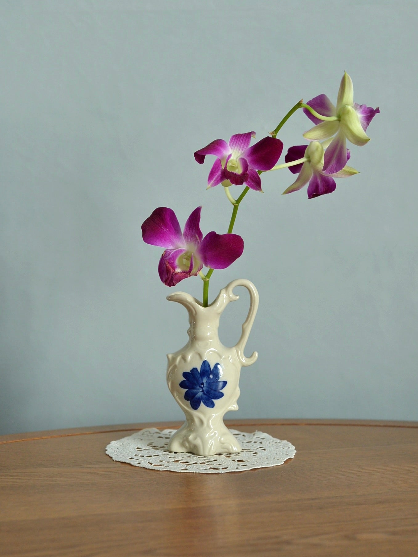 ヴィンテージ クリーマー 一輪挿し