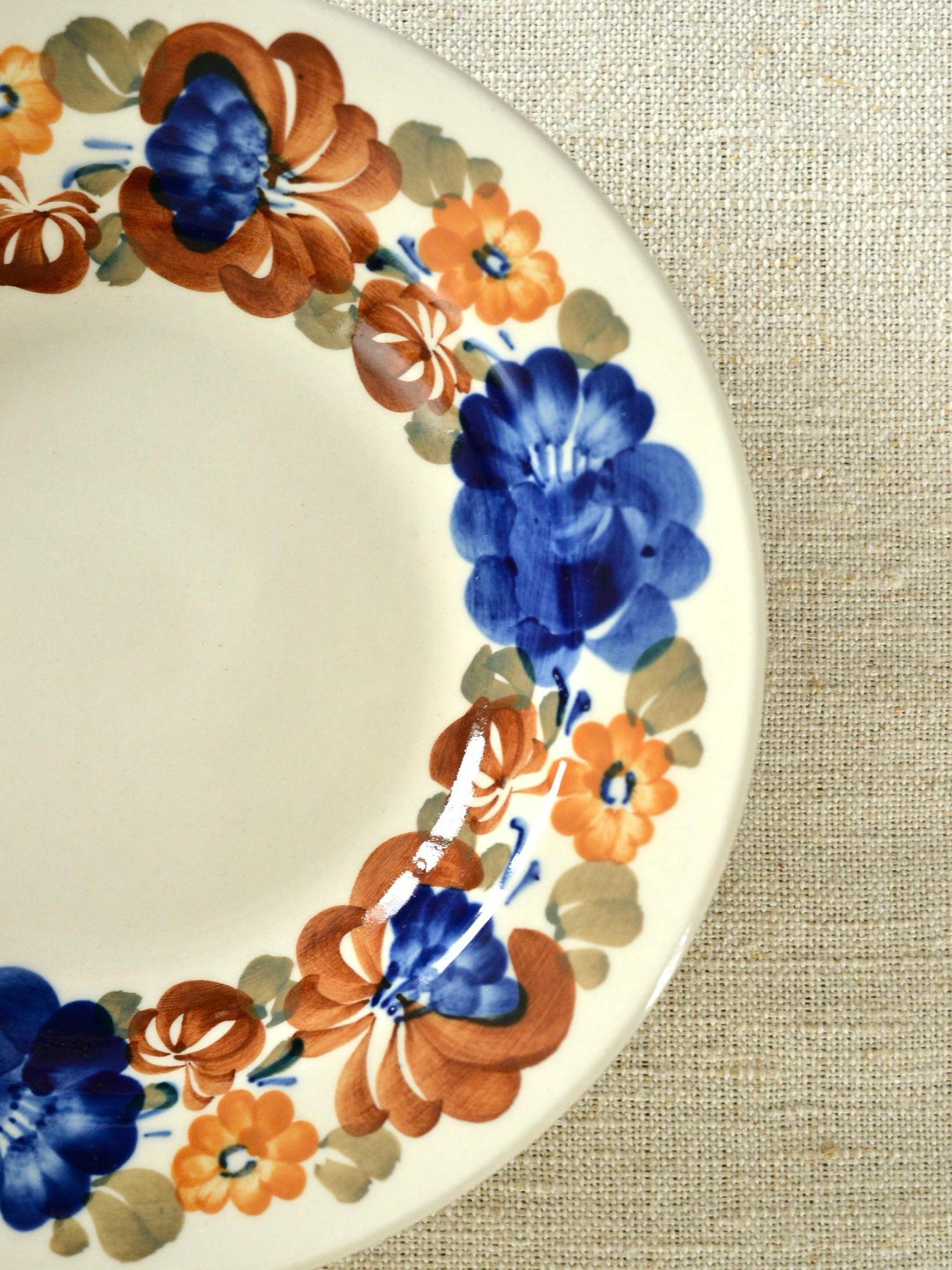 ヴィンテージ ヴウォツワヴェク陶器 中深皿