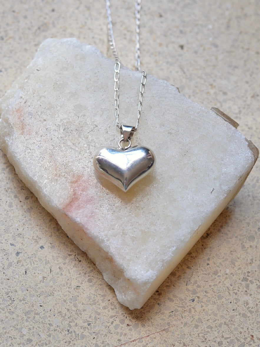 【1/22頃発送予定】Mexican Silver925 ハートネックレス