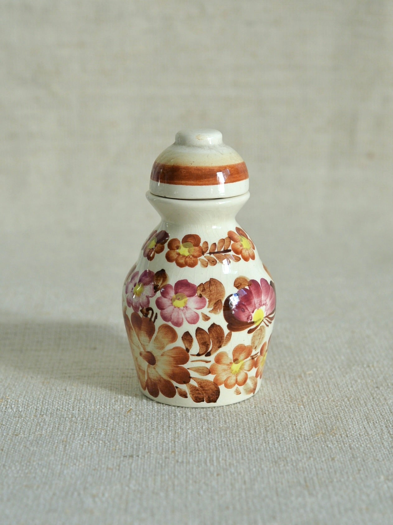 ヴィンテージ ヴウォツワヴェク陶器 ポット フラワーベース