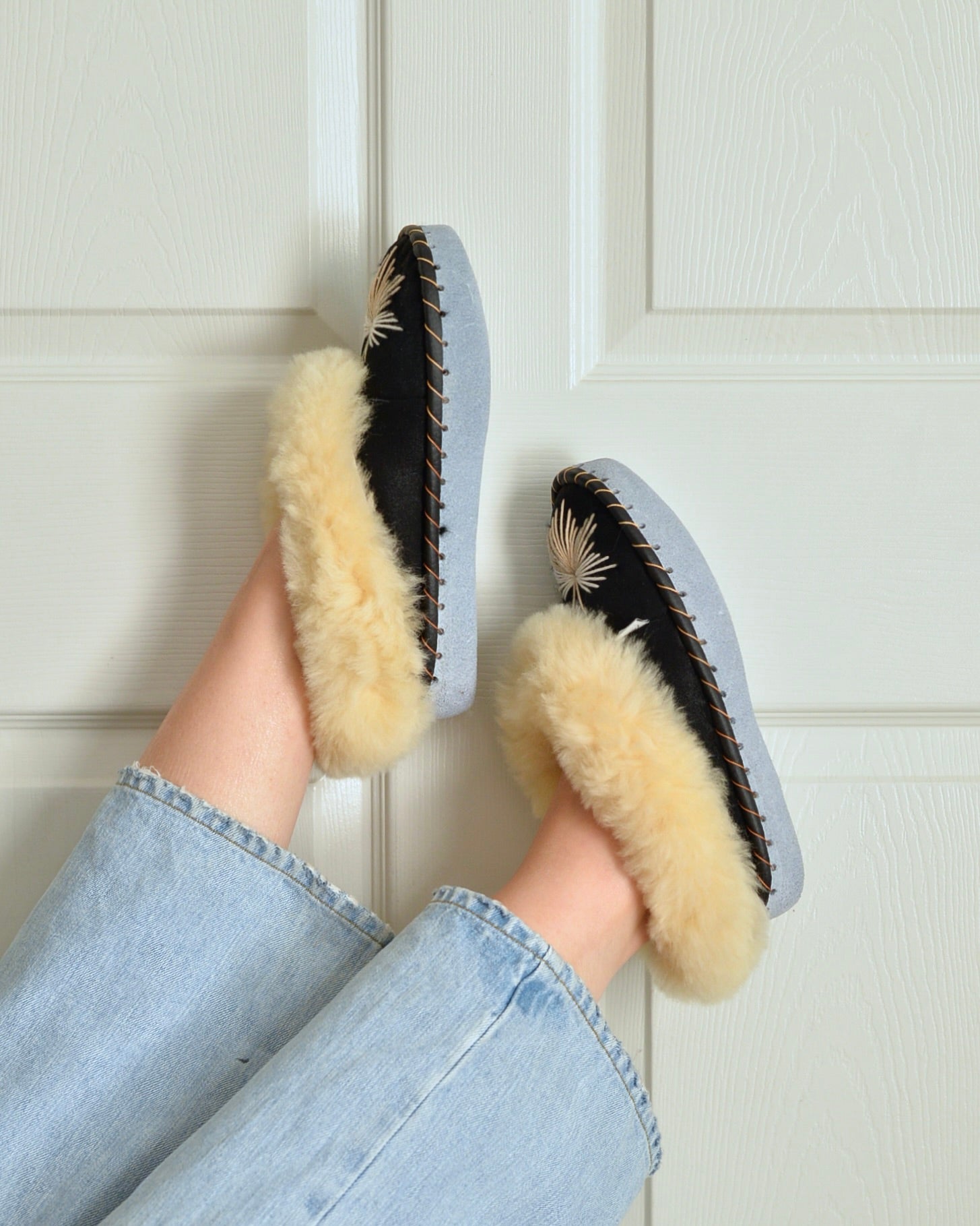 シープスキン ルームシューズ