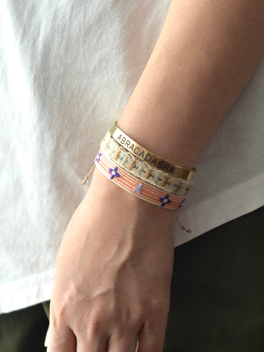 刻印入り 真鍮 バングル