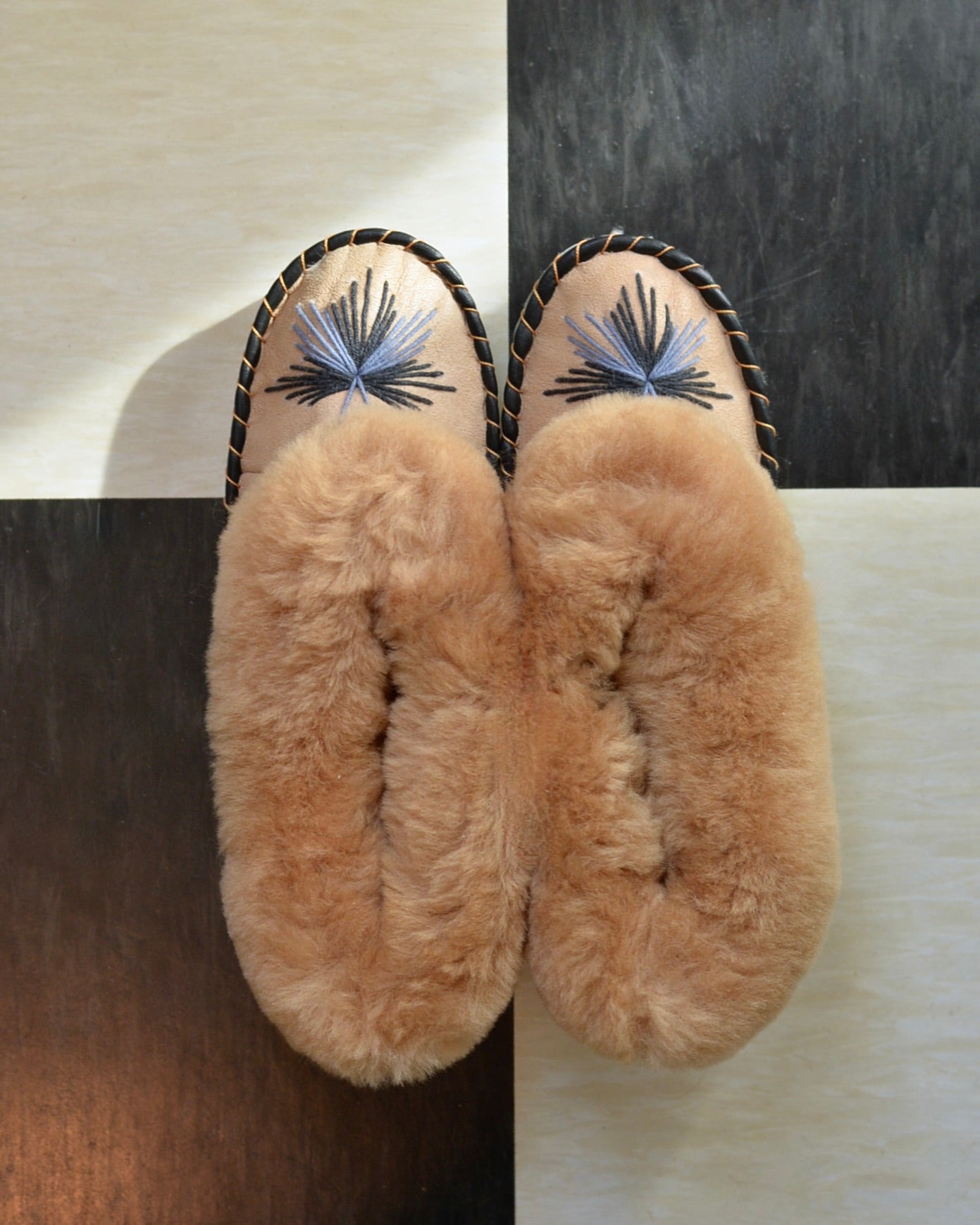 シープスキン ルームシューズ
