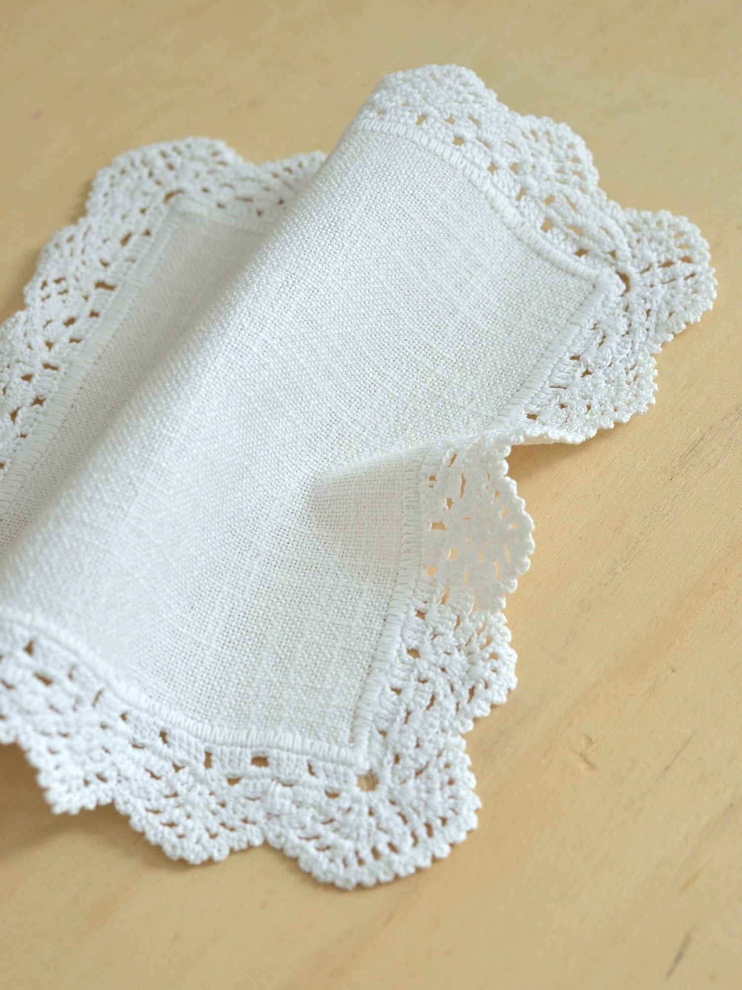 クロシェ レースクロス 25cm