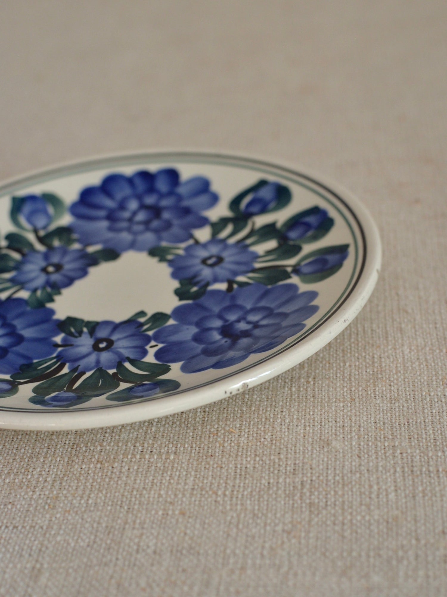 ヴィンテージ ヴウォツワヴェク陶器 プレート 小皿 壁掛け