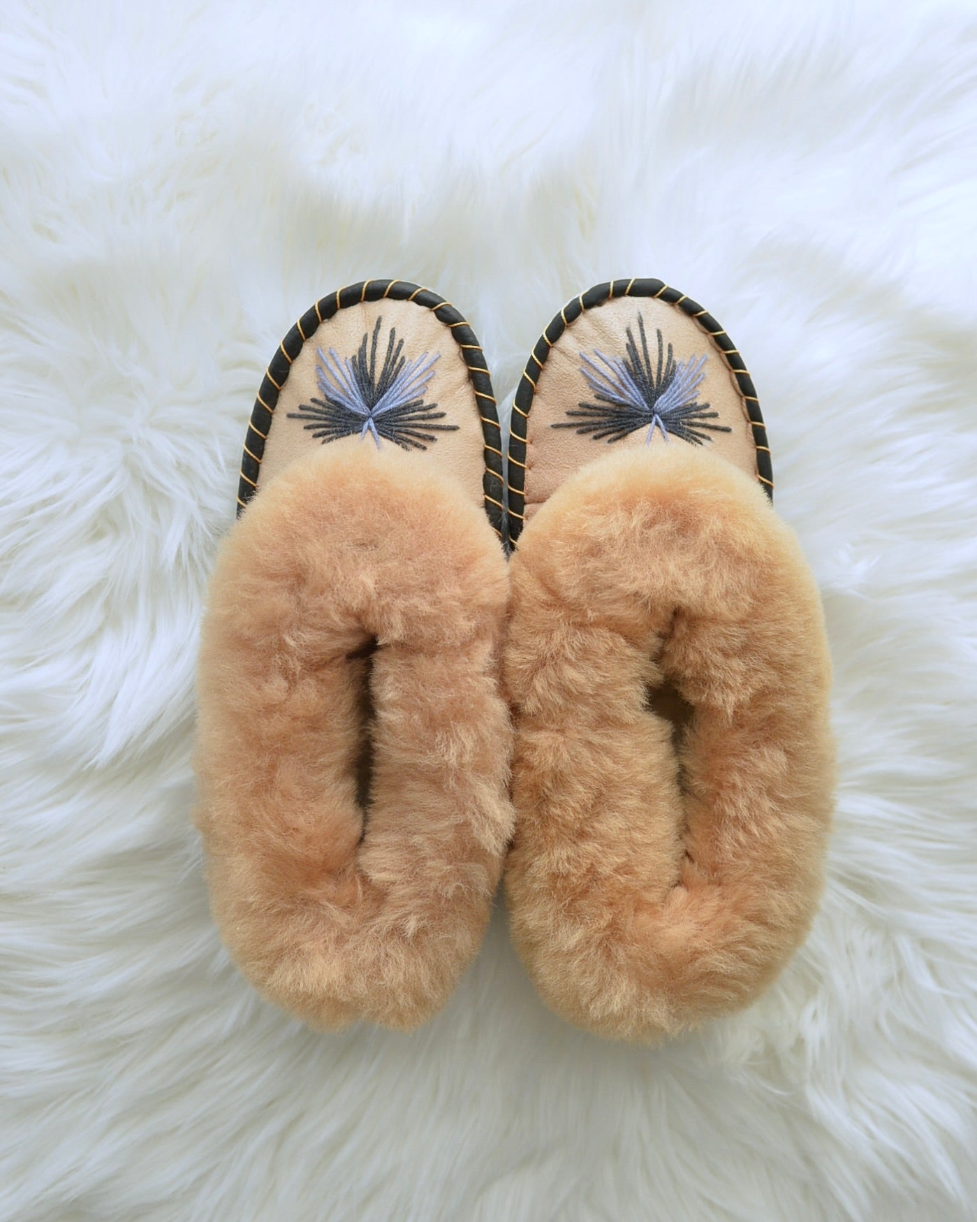 シープスキン ルームシューズ