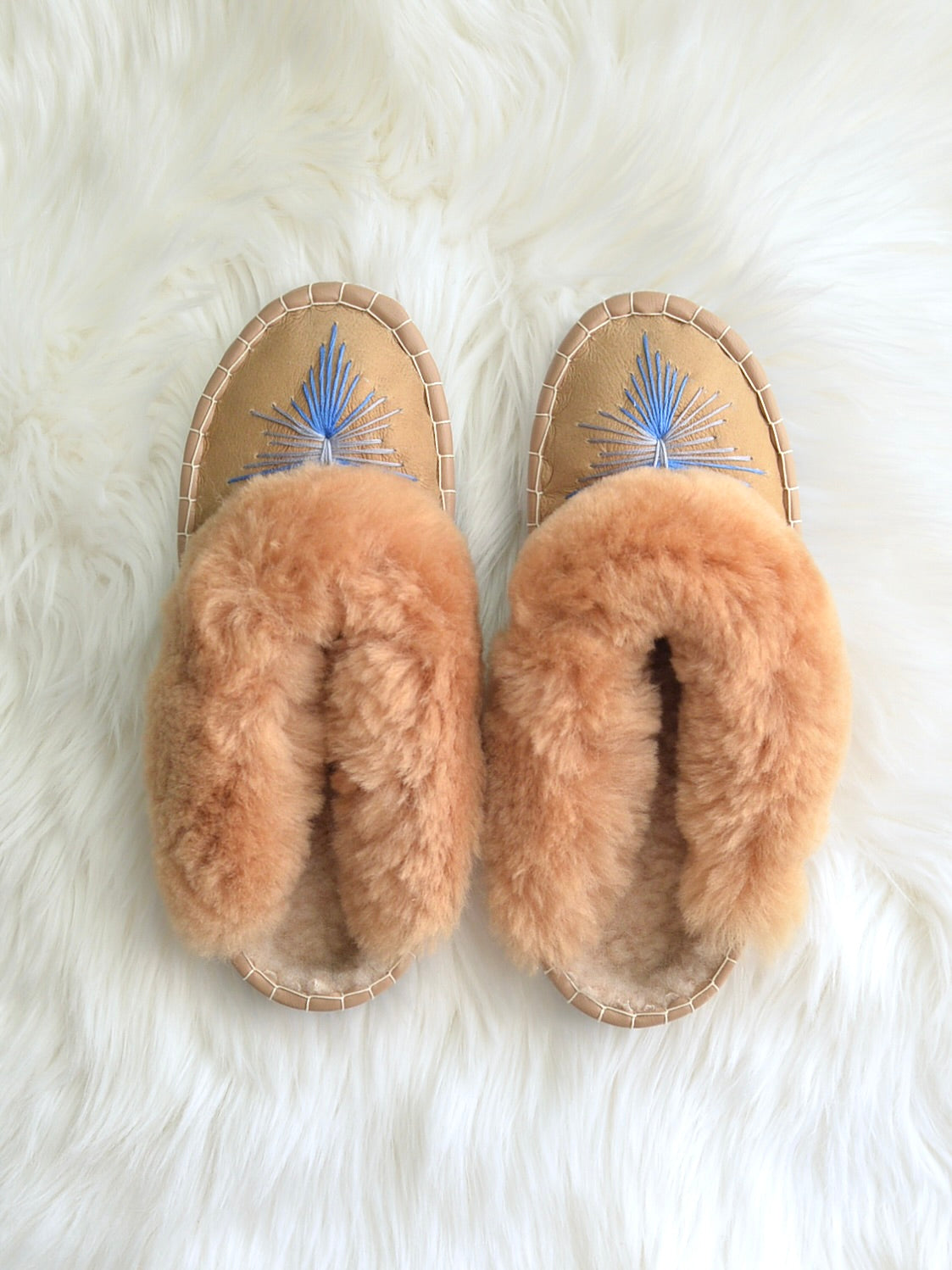 シープスキン ルームシューズ【スリッパタイプ】