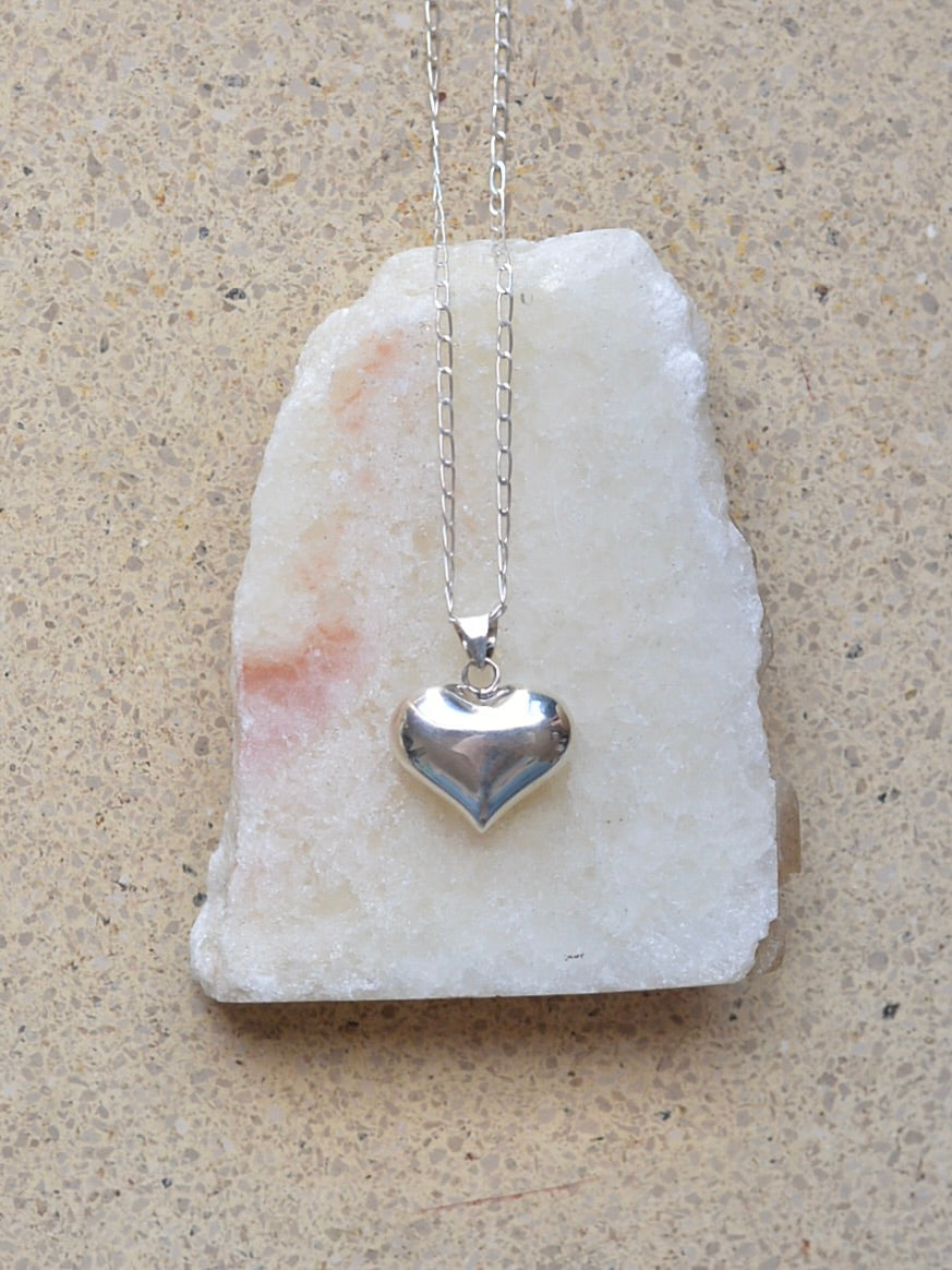 【1/22頃発送予定】Mexican Silver925 ハートネックレス