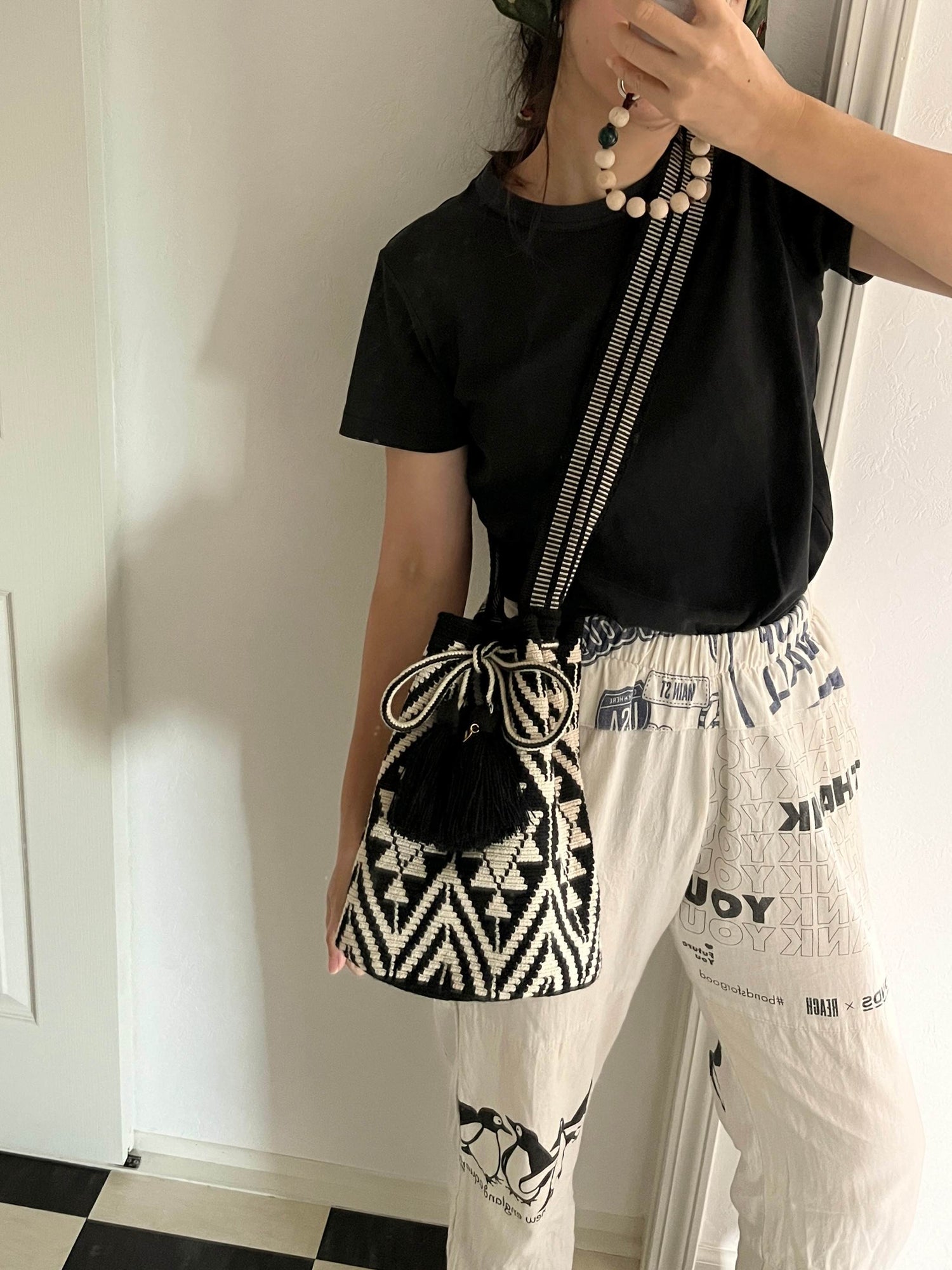 コロンビアのモチーラ ワユーバッグ