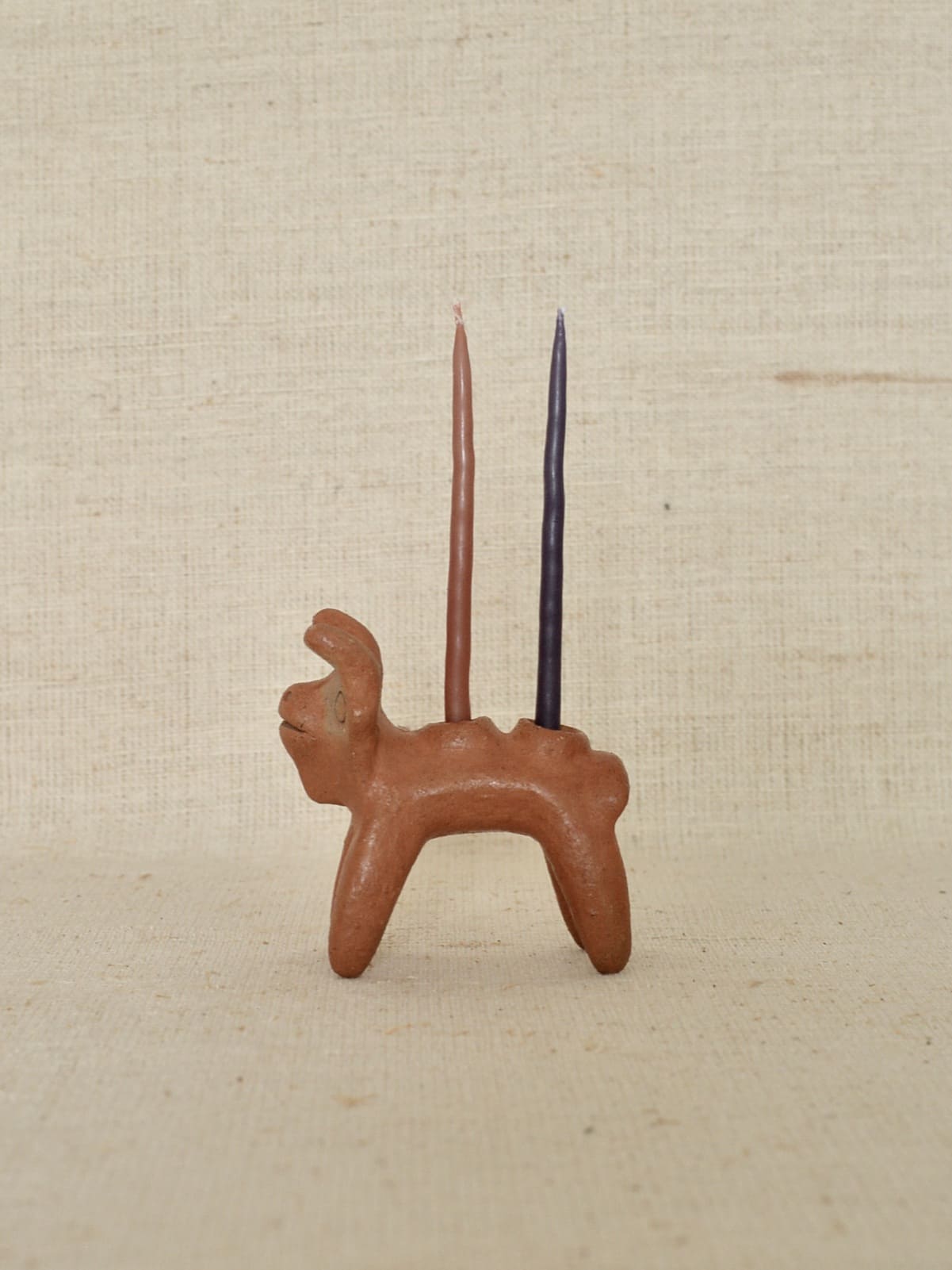 メキシコ 牛 キャンドルホルダー 燭台 MINI&S