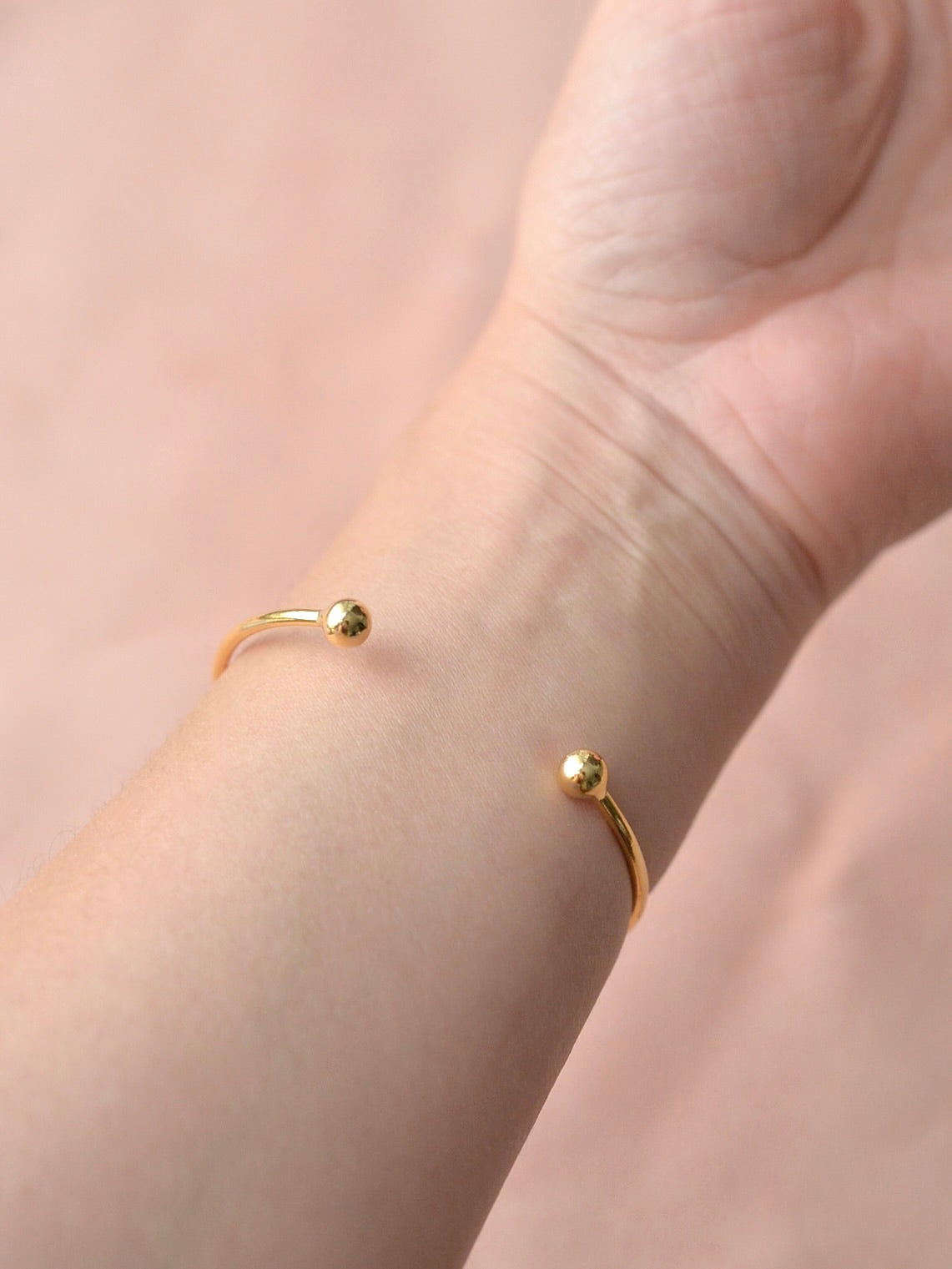 ハートラインバングル