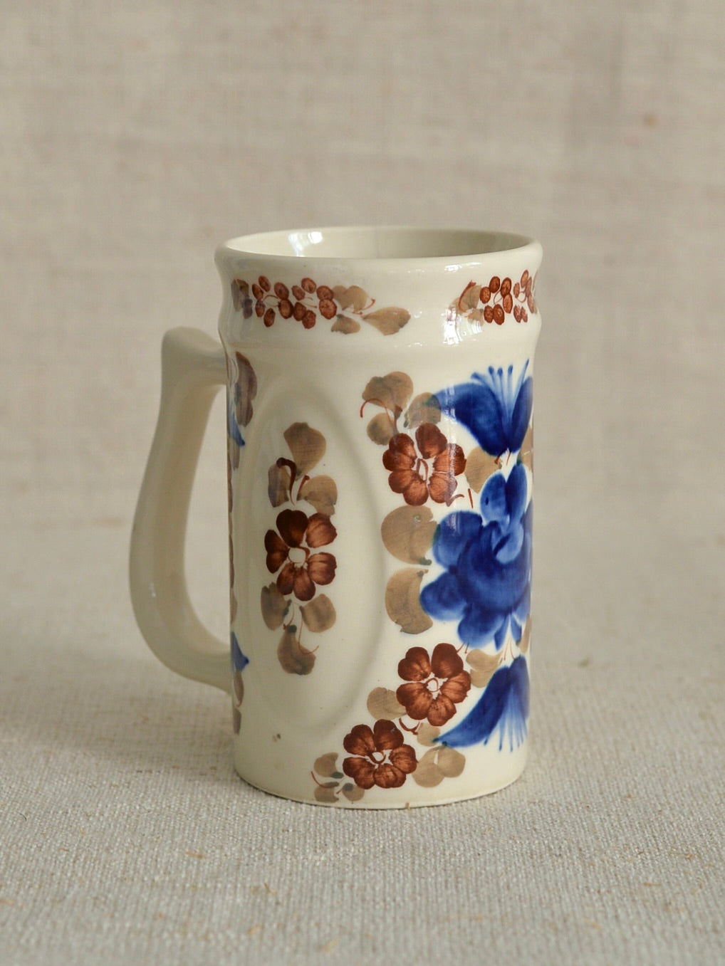 ヴィンテージ ヴウォツワヴェク陶器 ピッチャー