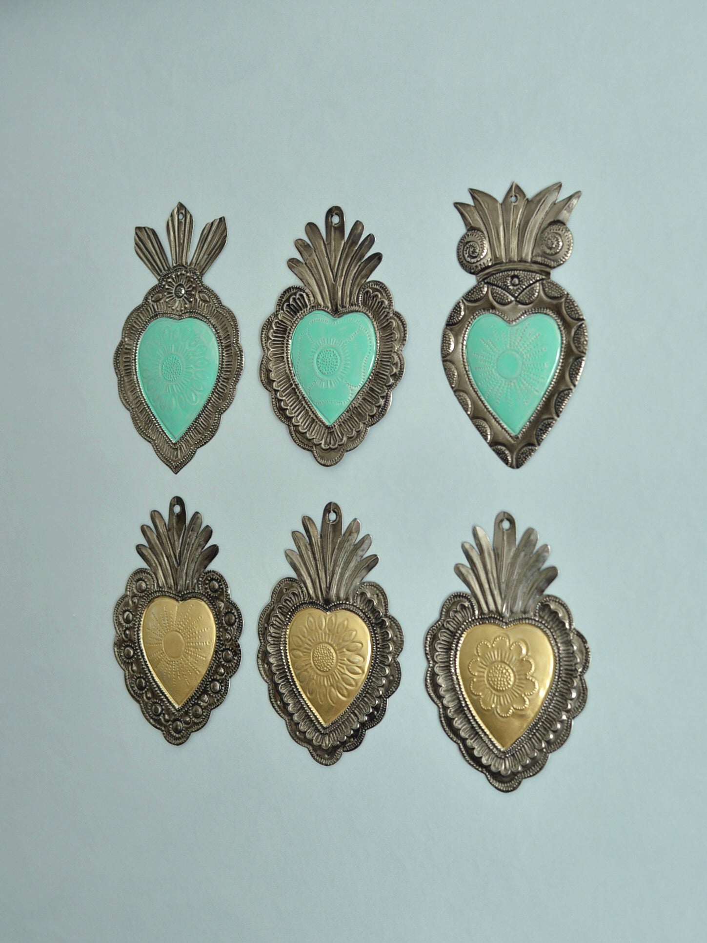 メキシコ ブリキ 壁掛けオーナメント オハラタ