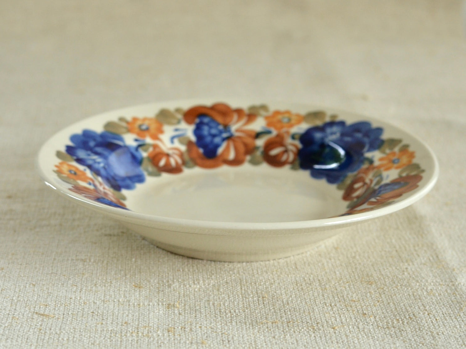 ヴィンテージ ヴウォツワヴェク陶器 中深皿