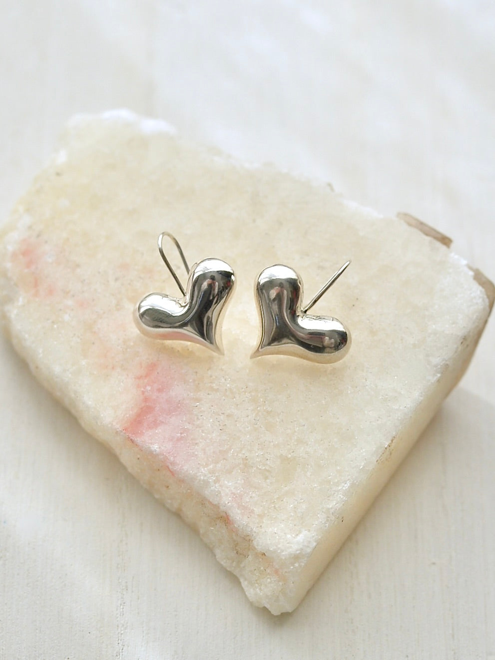 Mexican Silver925 ハートフックピアス