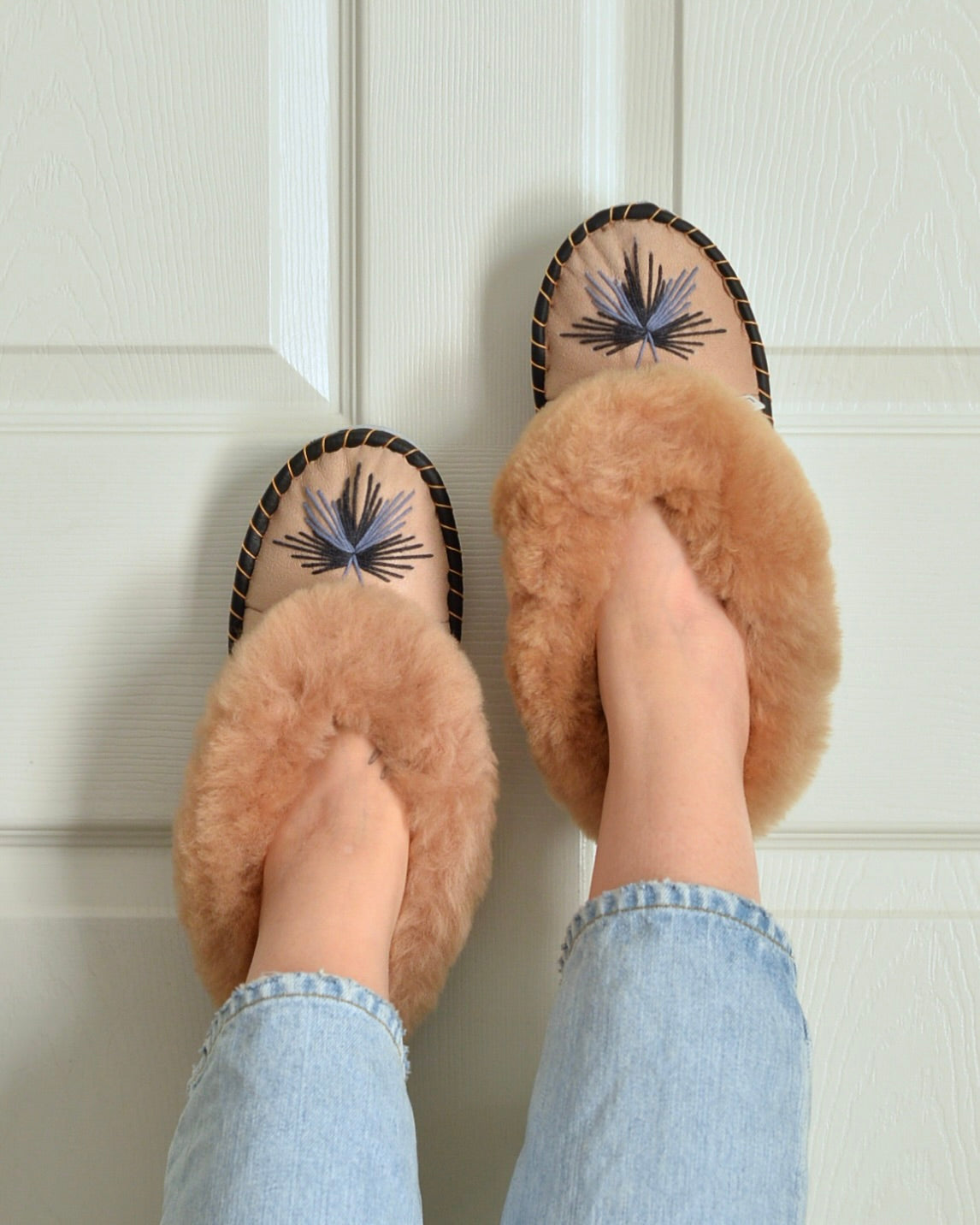シープスキン ルームシューズ