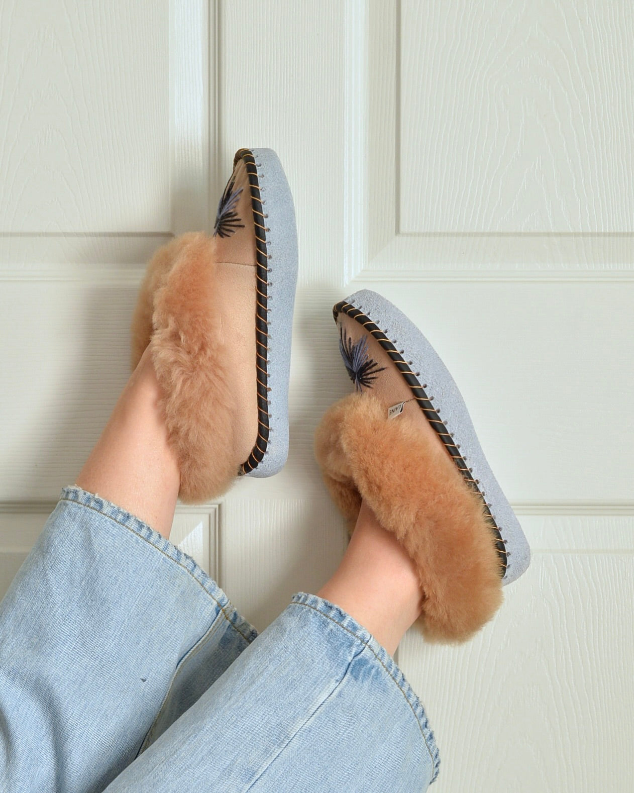 シープスキン ルームシューズ