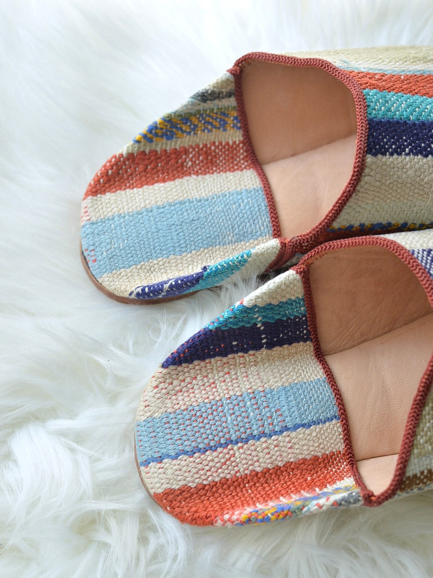 ヴィンテージHIKE 外履きバブーシュ(約24.5~25cm)