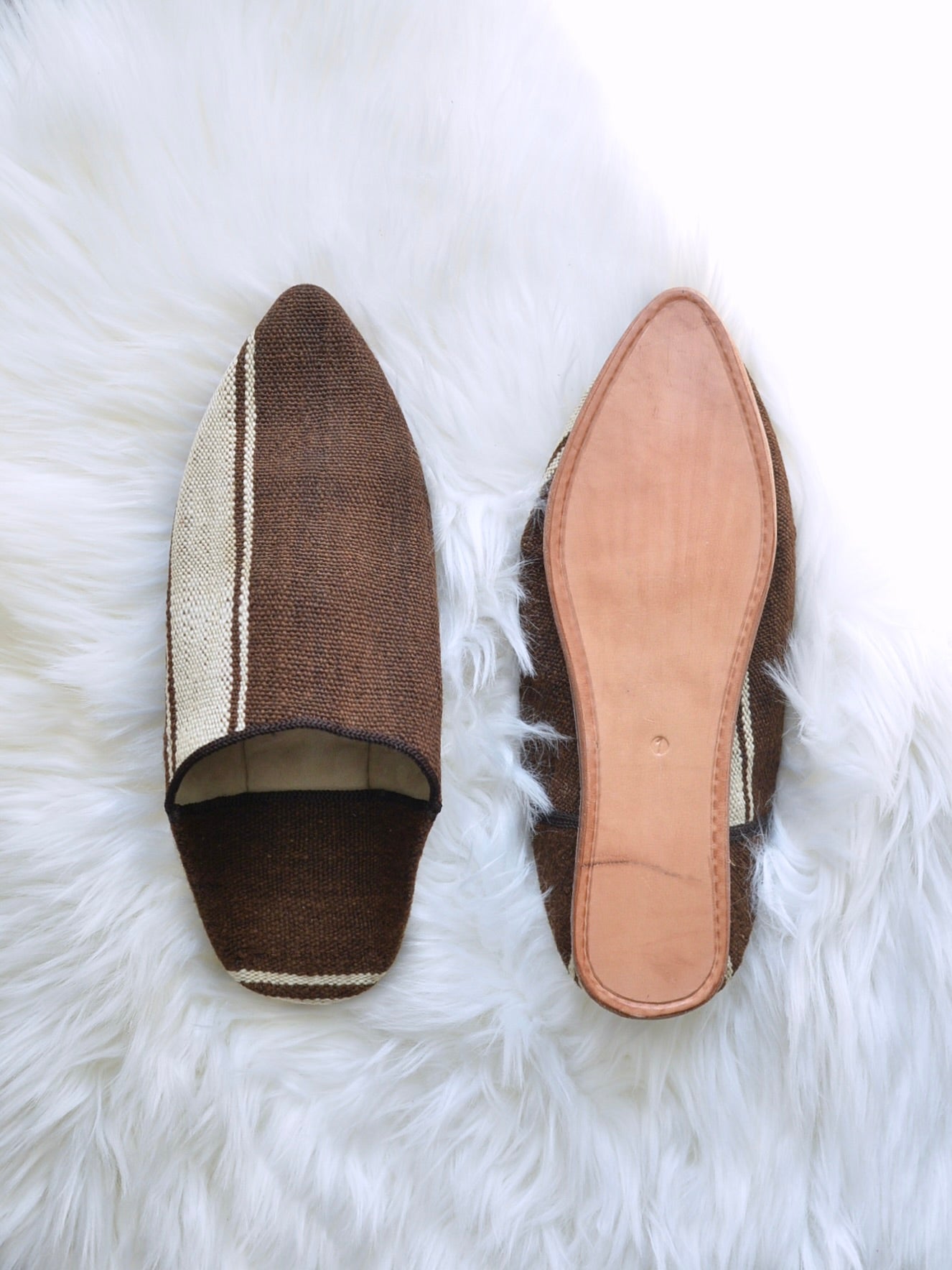 ヴィンテージHIKE 外履きバブーシュ(約24.5~25cm)