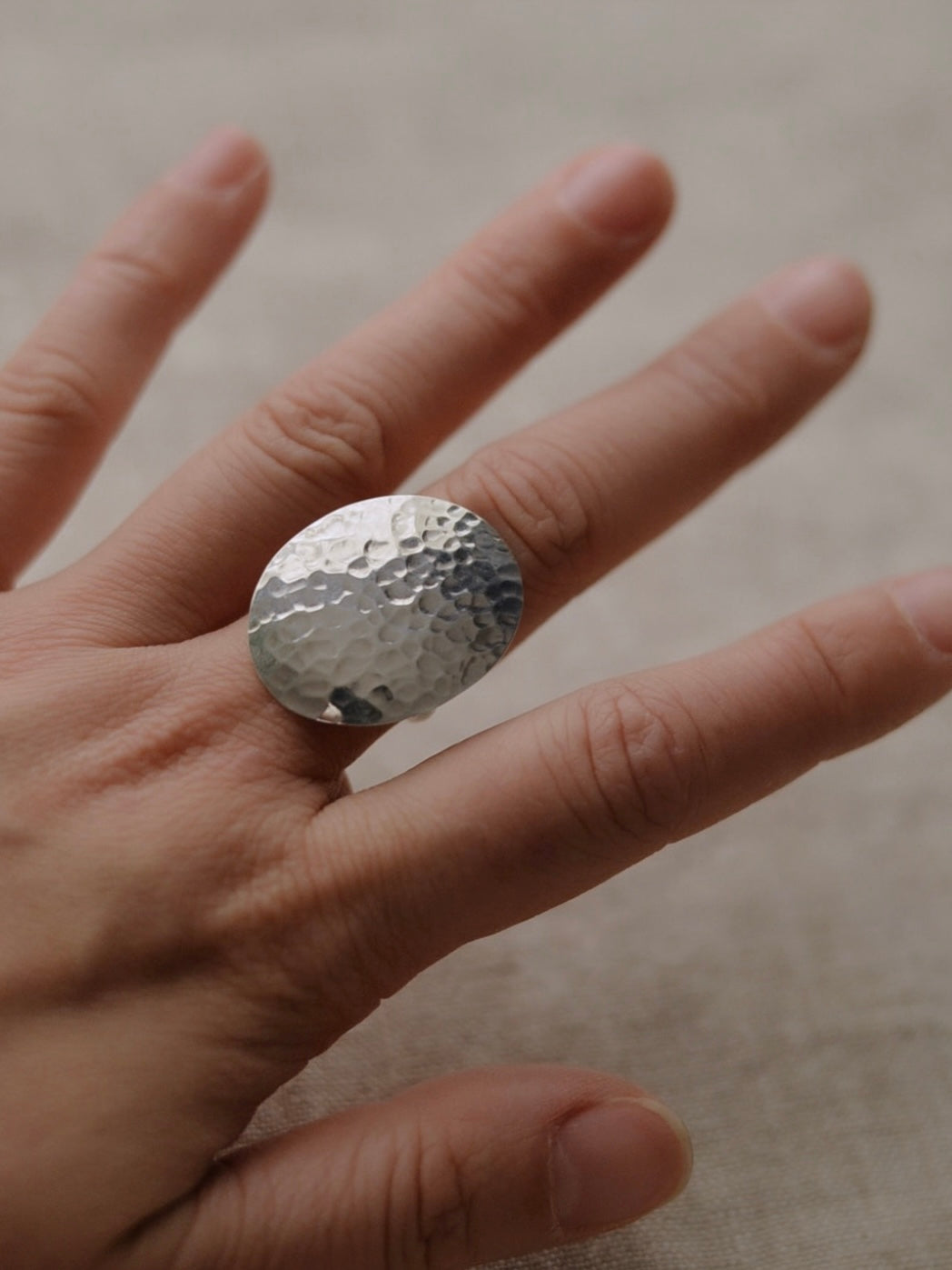 Mexican Silver925 オーバルリング