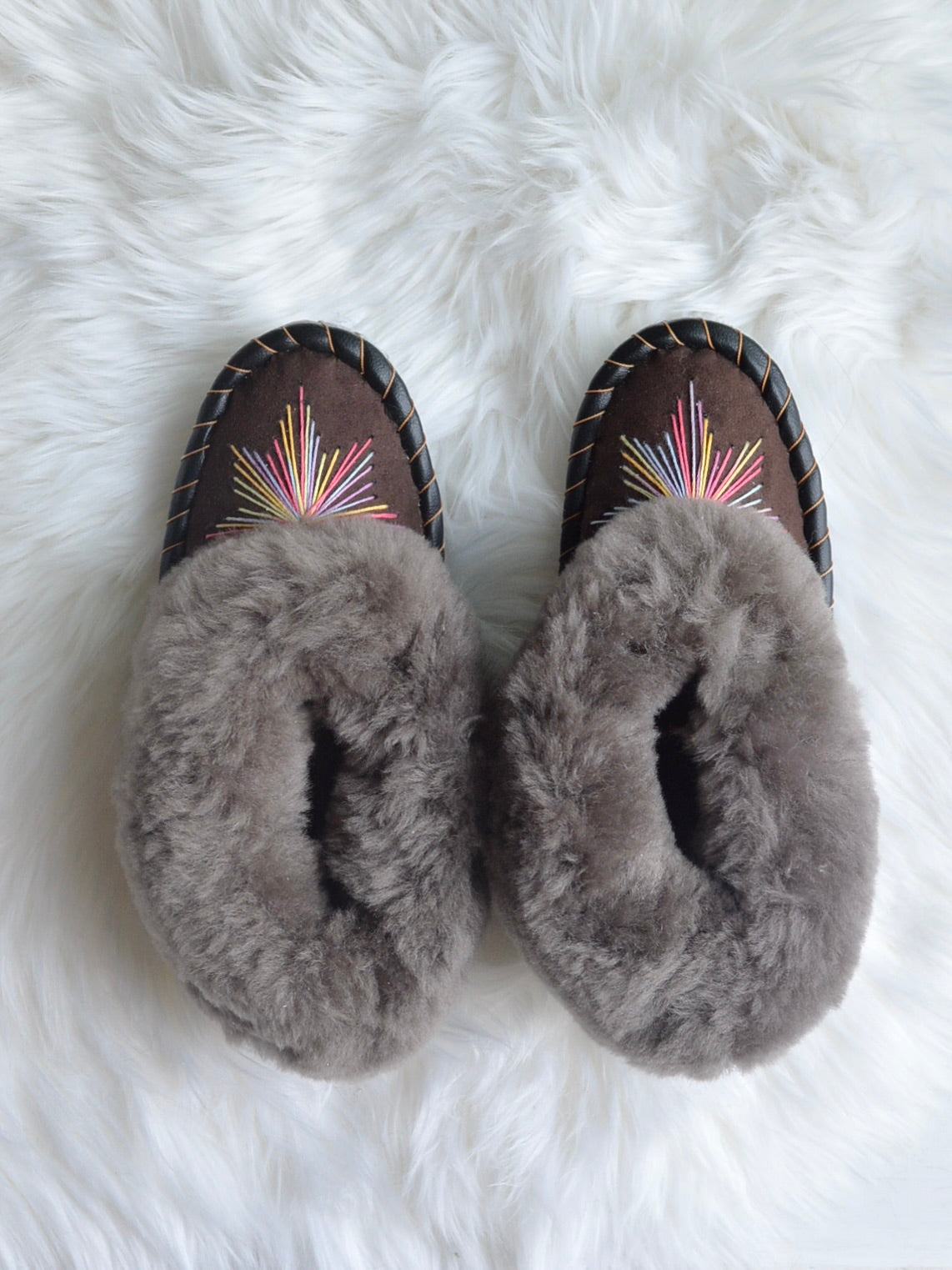 シープスキン ルームシューズ(約24~24.5cm)