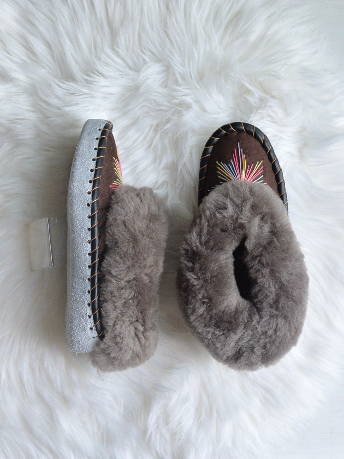 シープスキン ルームシューズ(約24~24.5cm)