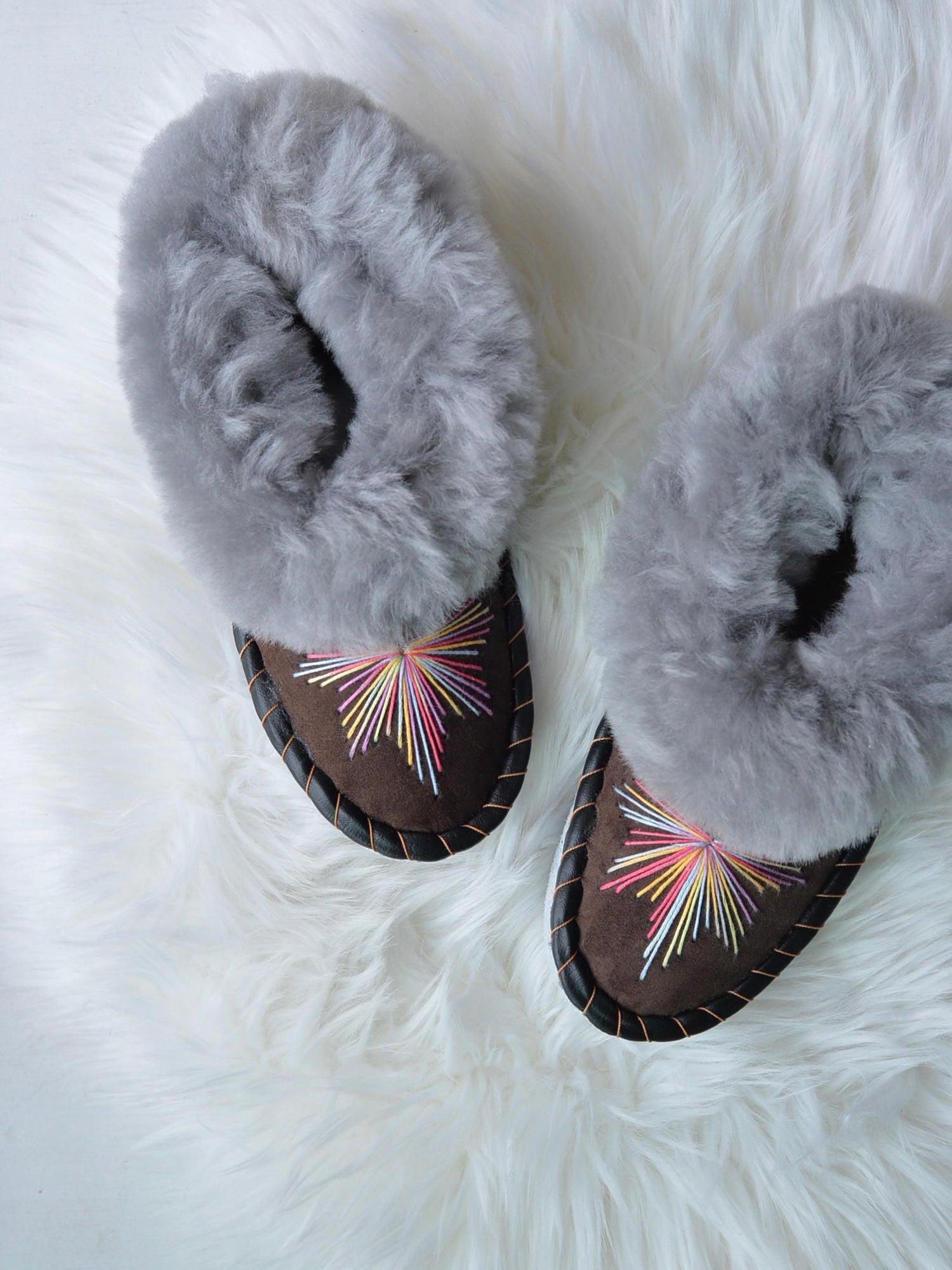 シープスキン ルームシューズ(約24~25cm)