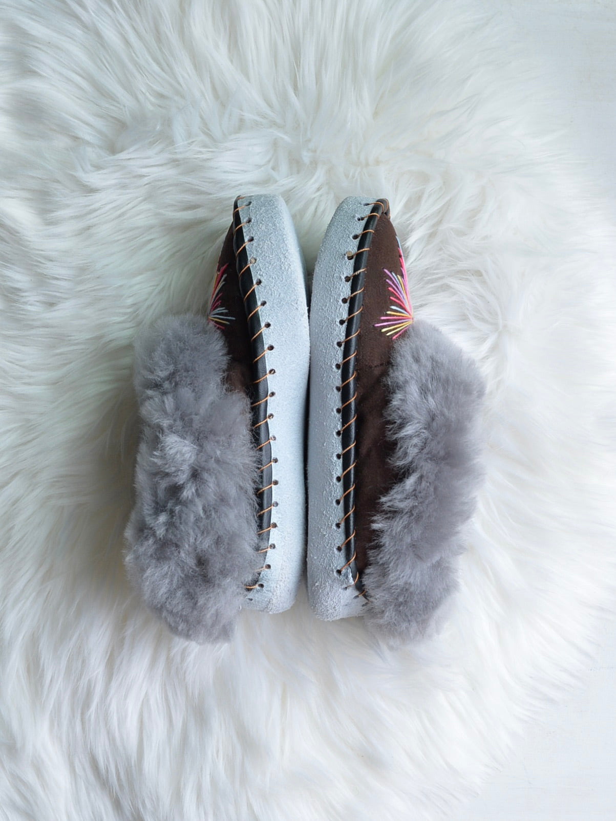 シープスキン ルームシューズ(約24~25cm)