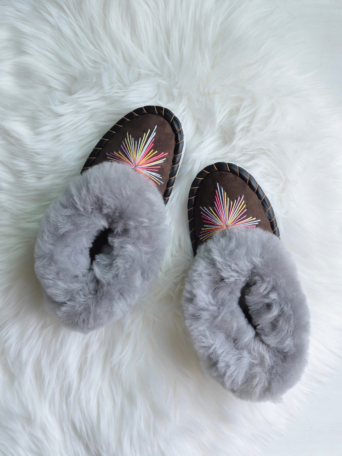 シープスキン ルームシューズ(約24~25cm)