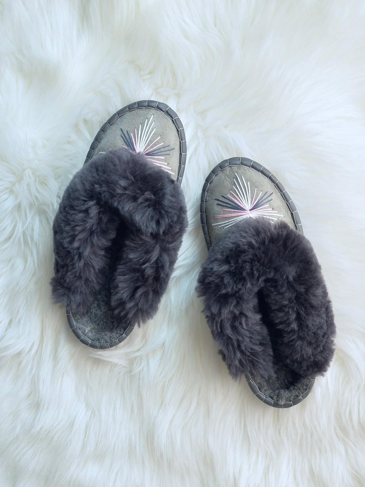 シープスキン ルームシューズ【スリッパタイプ】