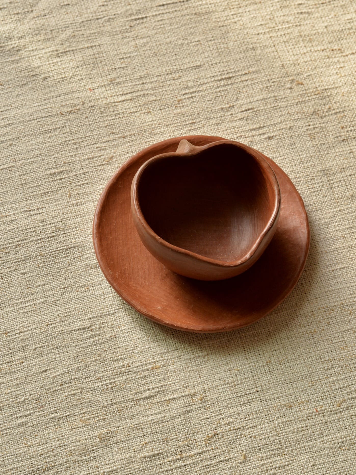 メキシコ コラソンボウル&お皿セット フェイス